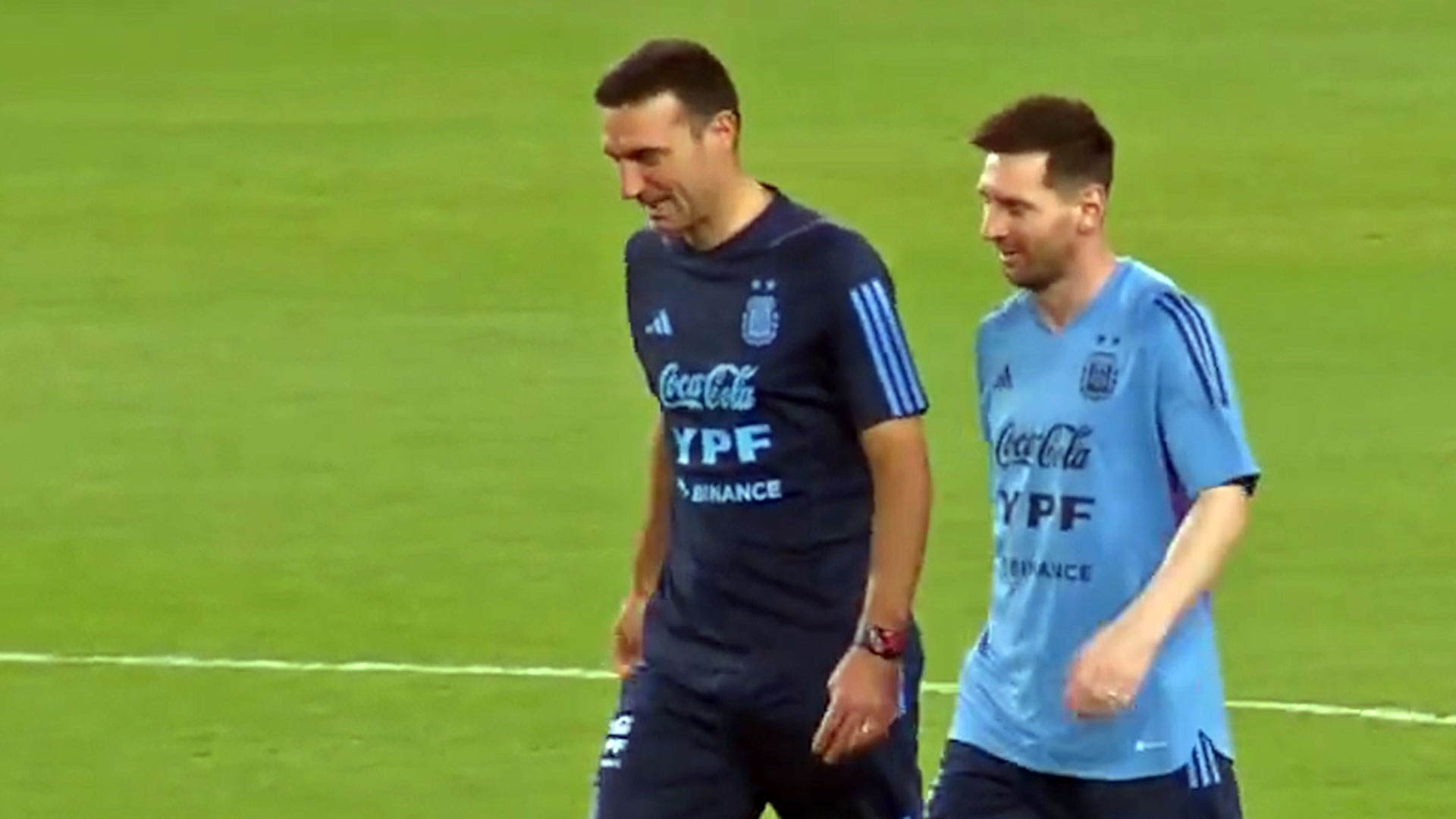 El DT y el capitán de la selección argentina hablarán con los medios