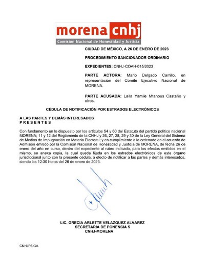 Morena iniciará investigación contra militantes que apoyan a Mejía Berdeja, el cual participará en el proceso de Coahuila con el PT (Especial)