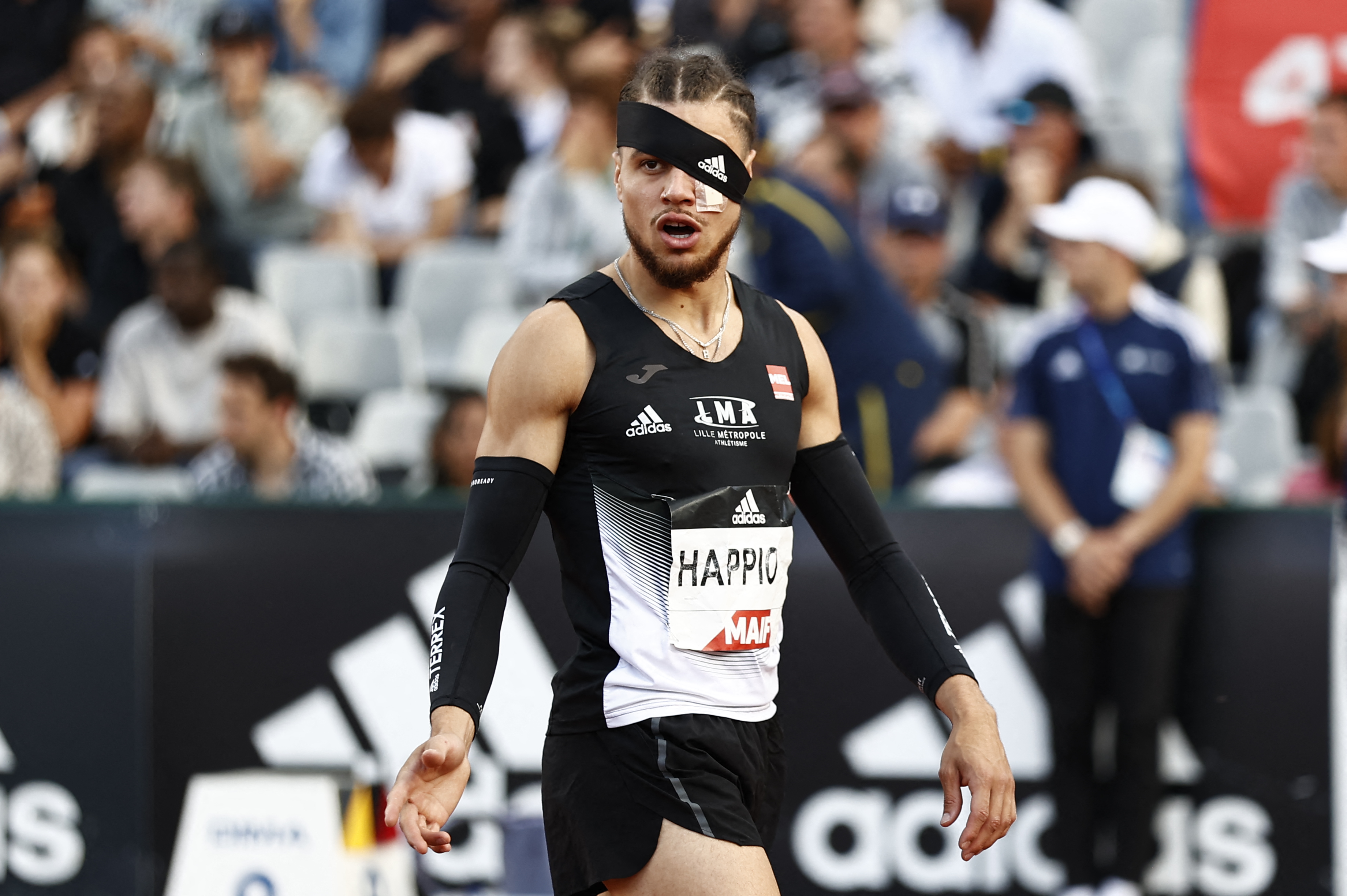 Wilfried Happio wins French 400-meter hurdles title 20 minutes after being attacked