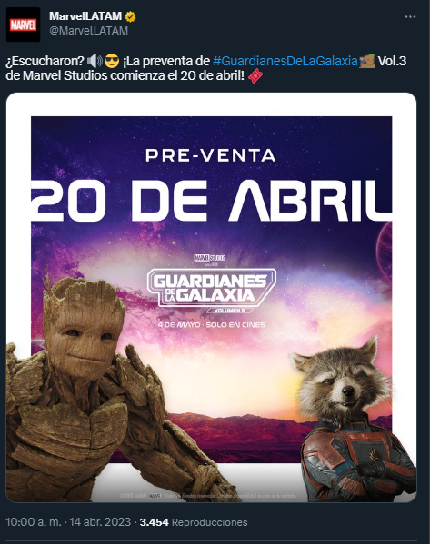 Cuándo Será La Preventa Y El Estreno De “guardianes De La Galaxia Vol 3″ En México Infobae 8195