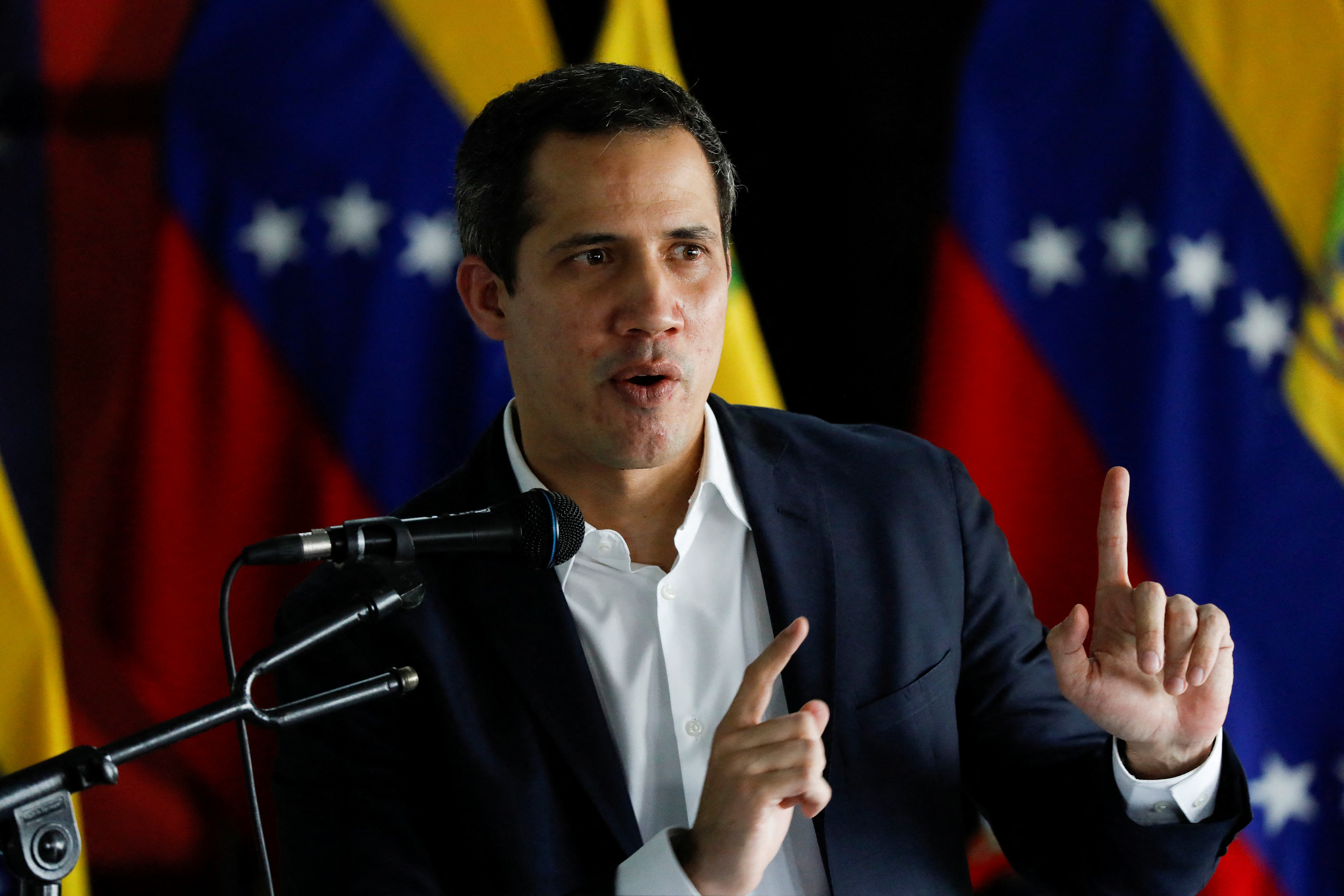 La plataforma, integrada por el grueso de organizaciones políticas que adversan al régimen de Nicolás Maduro, cuenta con el respaldo del opositor Juan Guaidó (REUTERS/Leonardo Fernández Viloria)