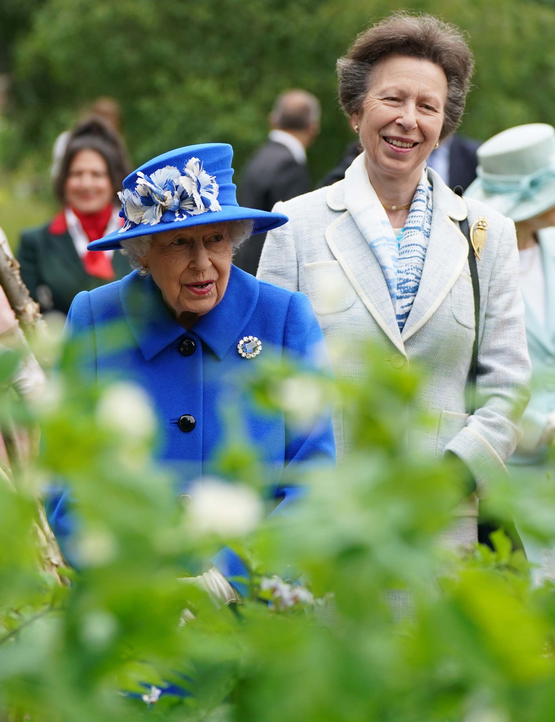 La princesa Ana contó en una entrevista en la BBC que la reina era una madre tan amorosa como cualquiera (Andrew Milligan-WPA Pool/Getty Images)