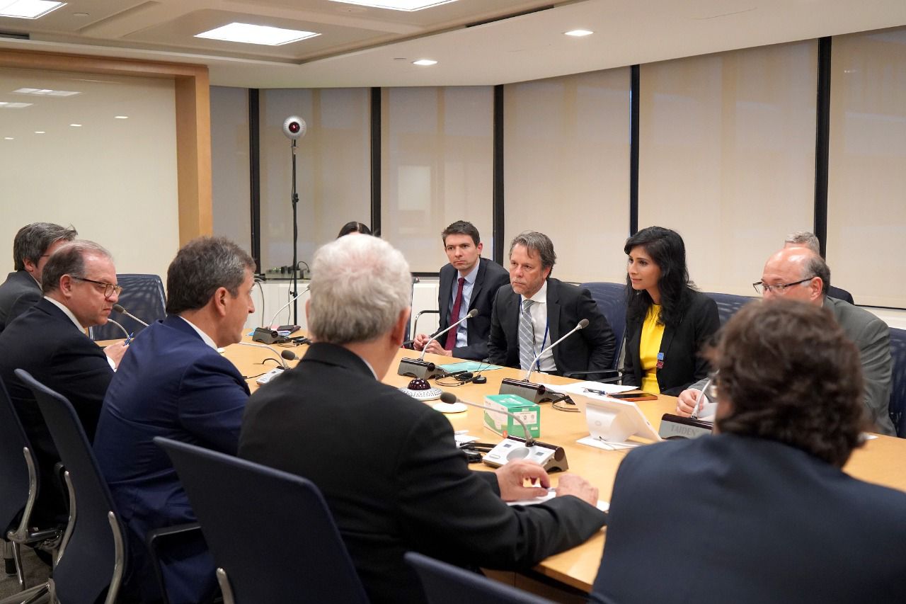 Con Massa al frente de la delegación,  los funcionarios argentinos y el staff del FMI se reunieron por última vez en octubre del año pasado.
