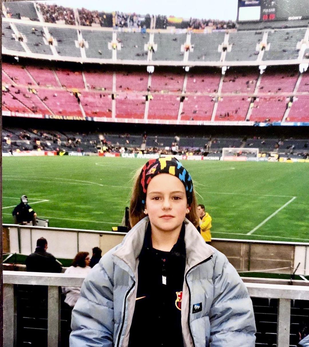 De niña, Putellas iba al Camp Nou a alentar al Barcelona