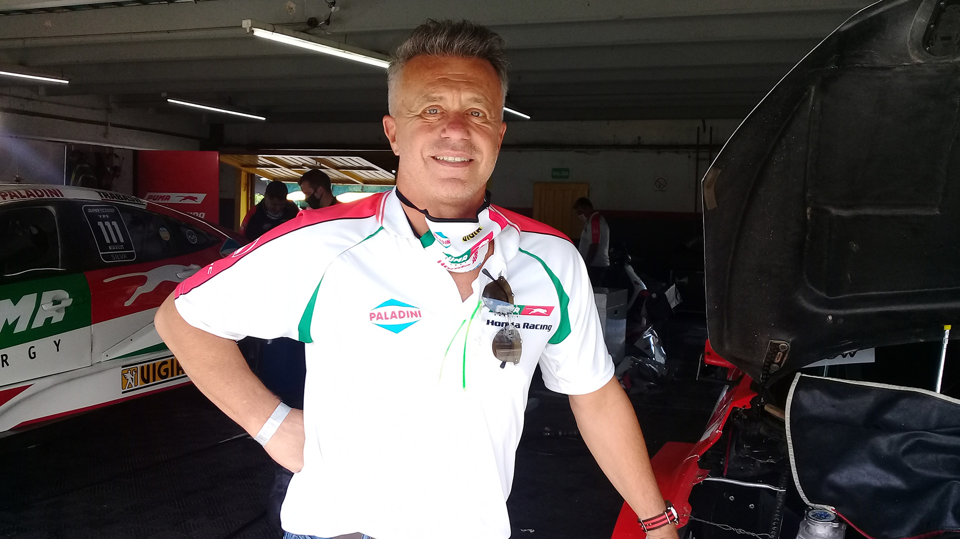 Rosso hoy es el jefe de equipo del equipo Honda en el Súper TC 2000 (Darío Coronel).