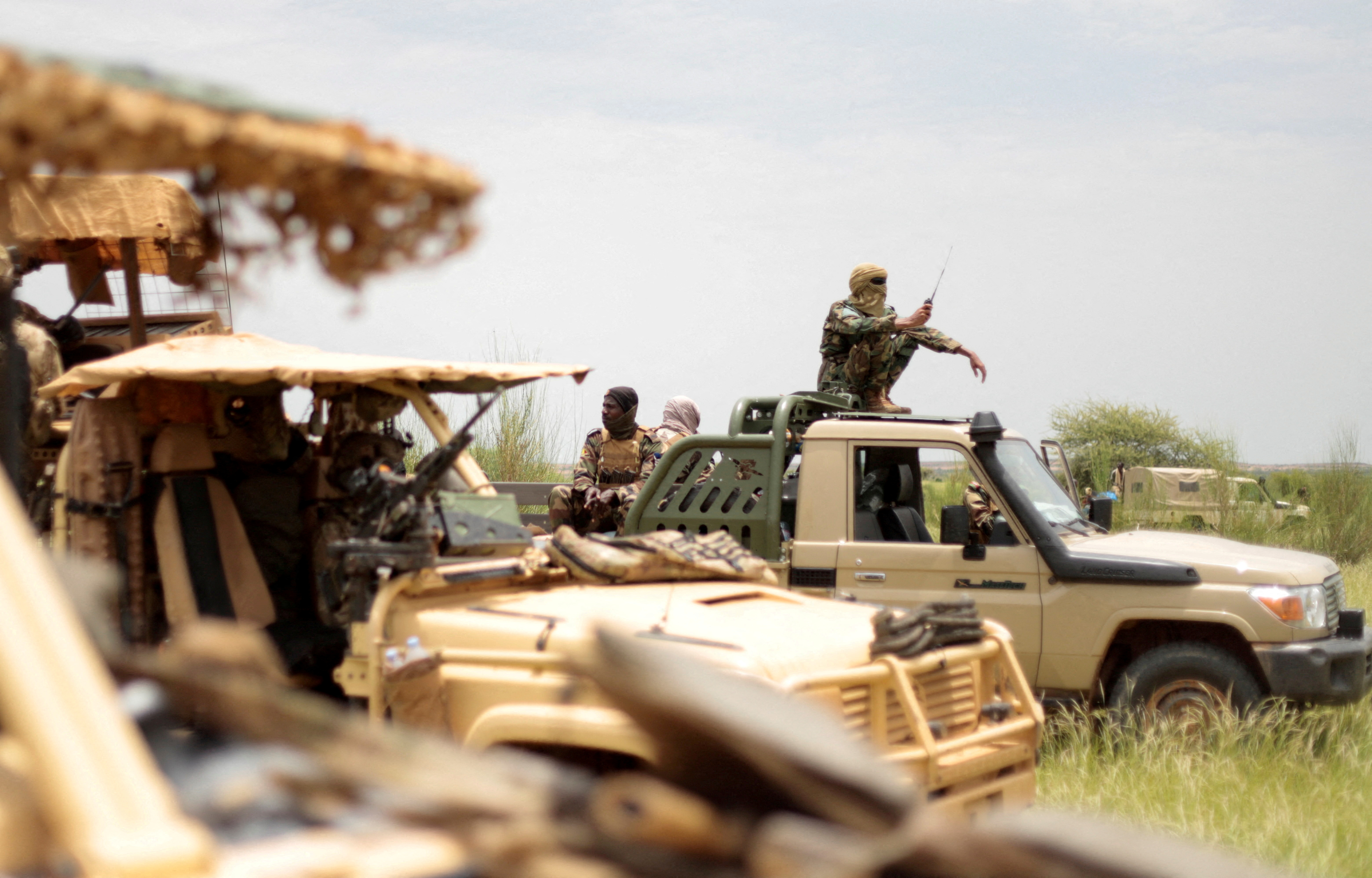 A maior coalizão jihadista do Mali anunciou que havia capturado um mercenário russo do grupo Wagner.