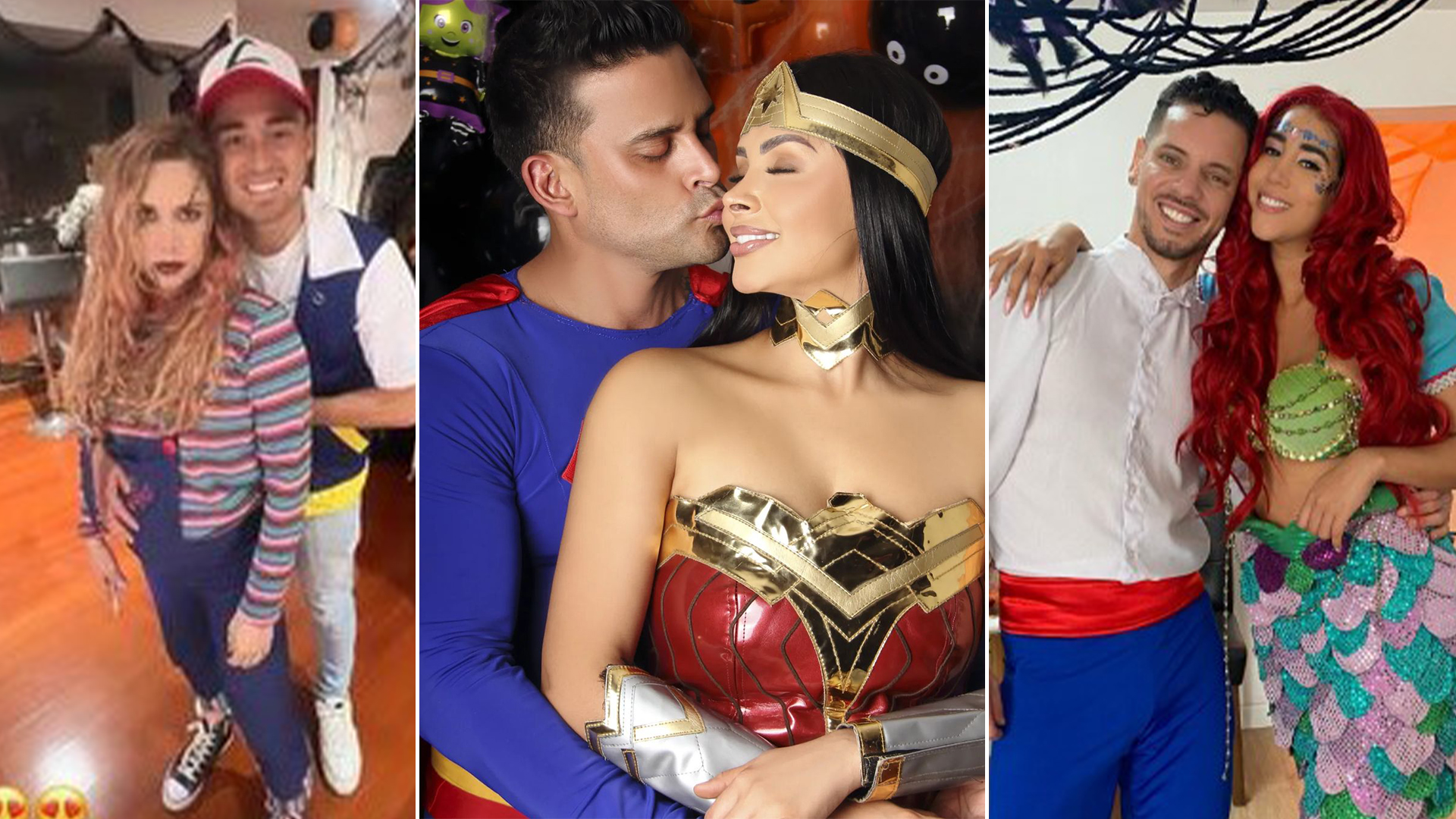 Ale y Rodrigo, Melissa y Anthony y más parejas que lucieron divertidos  disfraces en Halloween - Infobae