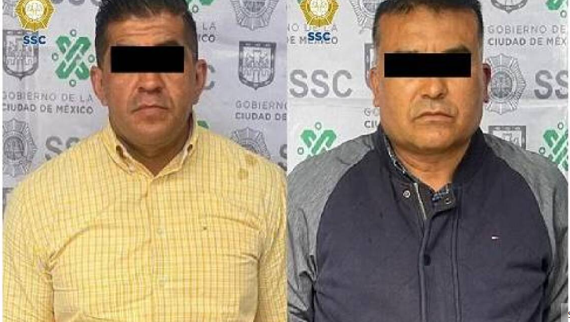 They arrested 2 drug dealers in Miguel Hidalgo (Photo: SSC-CDMX)
