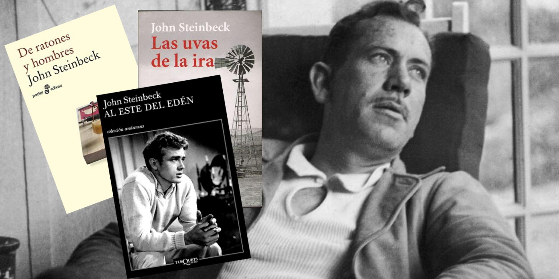 Tres libros para recordar a John Steinbeck a 120 años de su natalicio