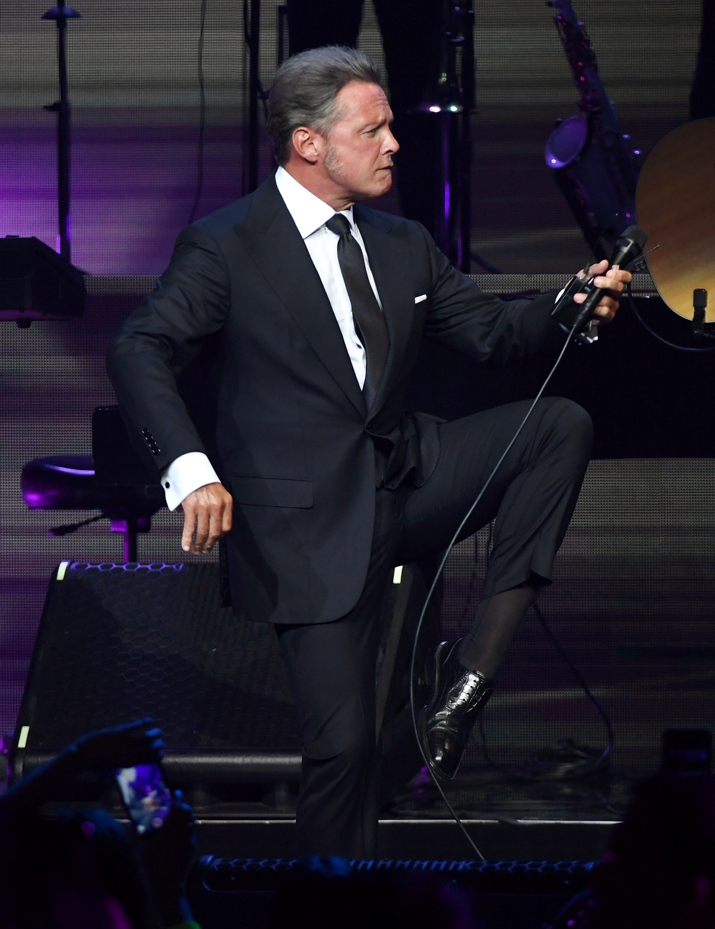 Luis Miguel possibly starts his tour in Argentina, according to the Ventaneando program;  later he would visit Mexico (Getty Images)