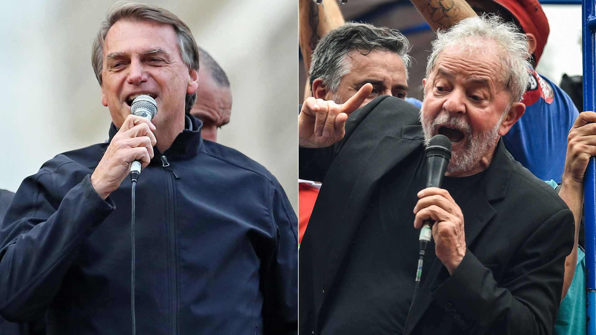 Bolsonaro y Lula (Gettyimages)