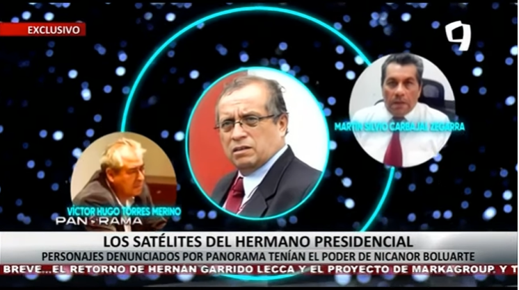 Martín Carbajal Zegarra y Víctor Torres Merino, expuestos con extraño poder en el Gobierno, son cercanos a Nicanor Boluarte
