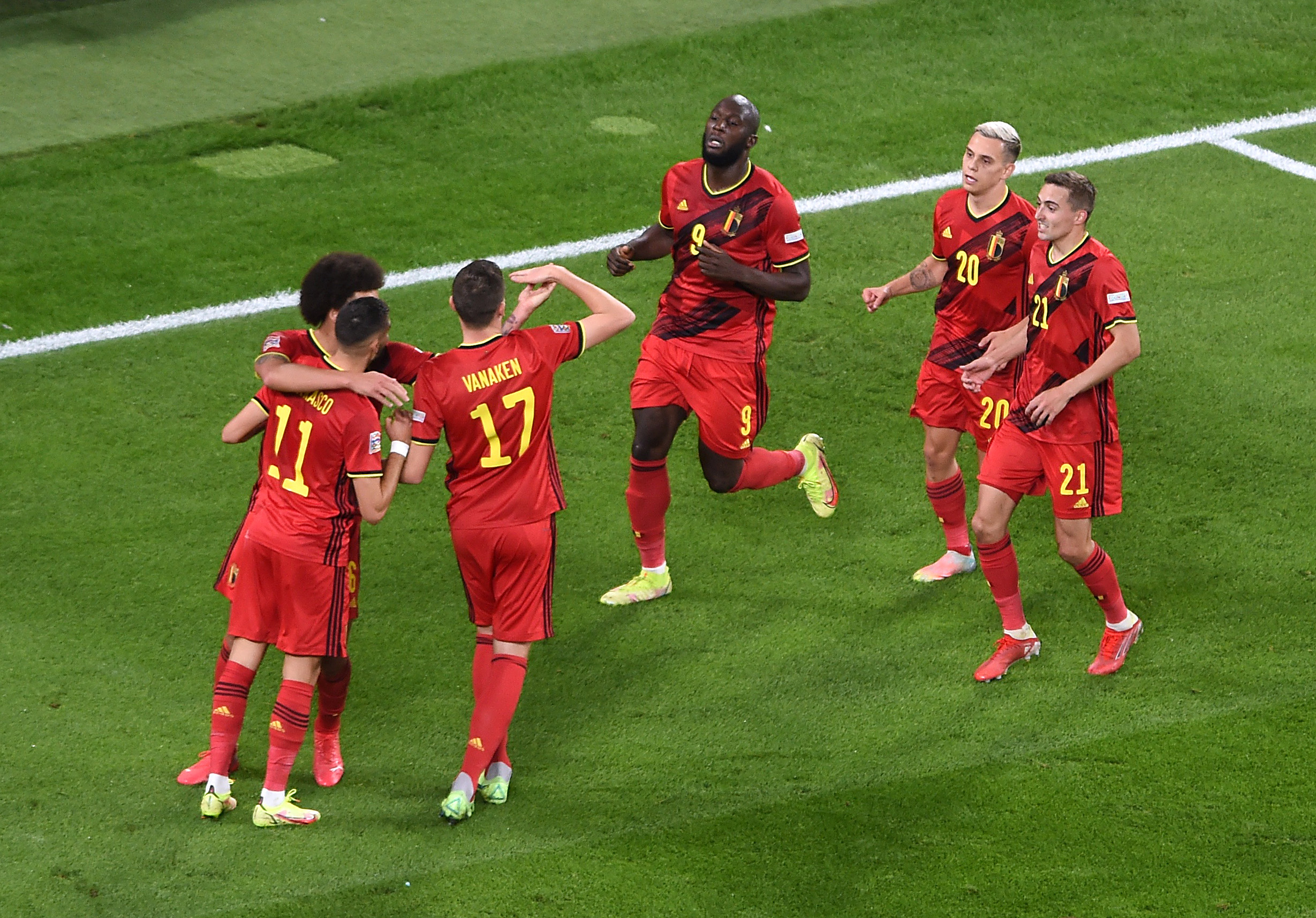 Bélgica cerró el año como la mejor selección del mundo (Reuters)