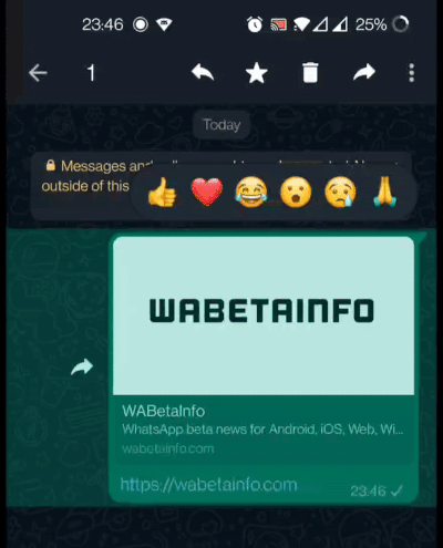 WhatsApp trae por fin las reacciones a mensajes con emojis - Infobae