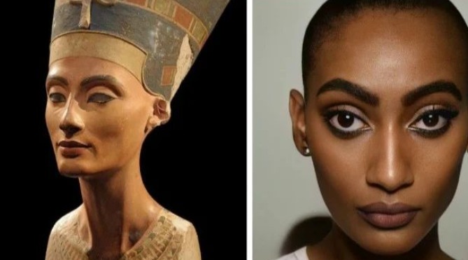Así luciría Nefertiti segun una IA