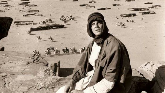 El escritor Lawrence de Arabia y sus relatos sobre el campo de guerra