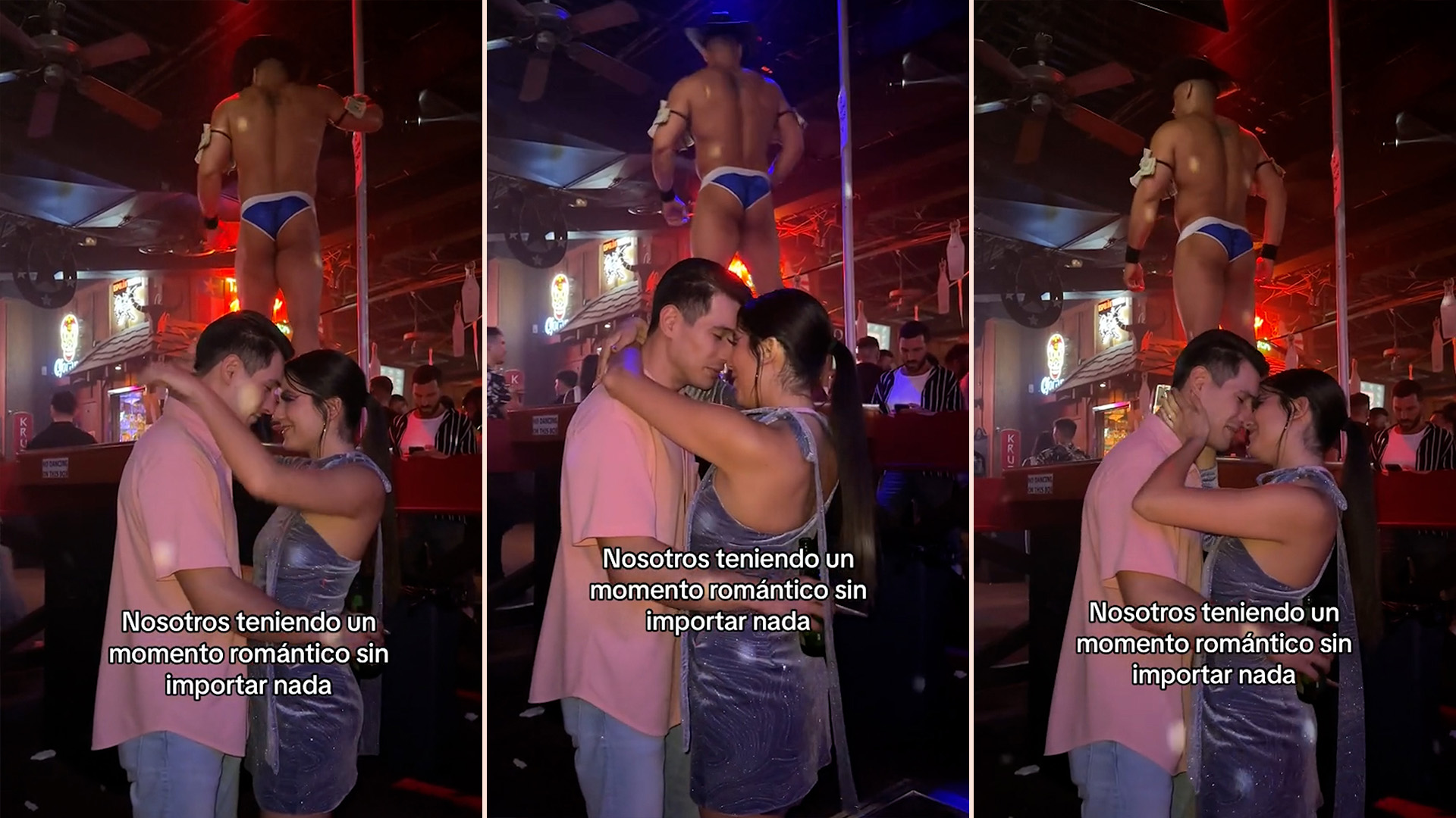 Pareja baila bolero romántico en table dance y usuarios reaccionan: “No es  el lugar, es la persona” - Infobae