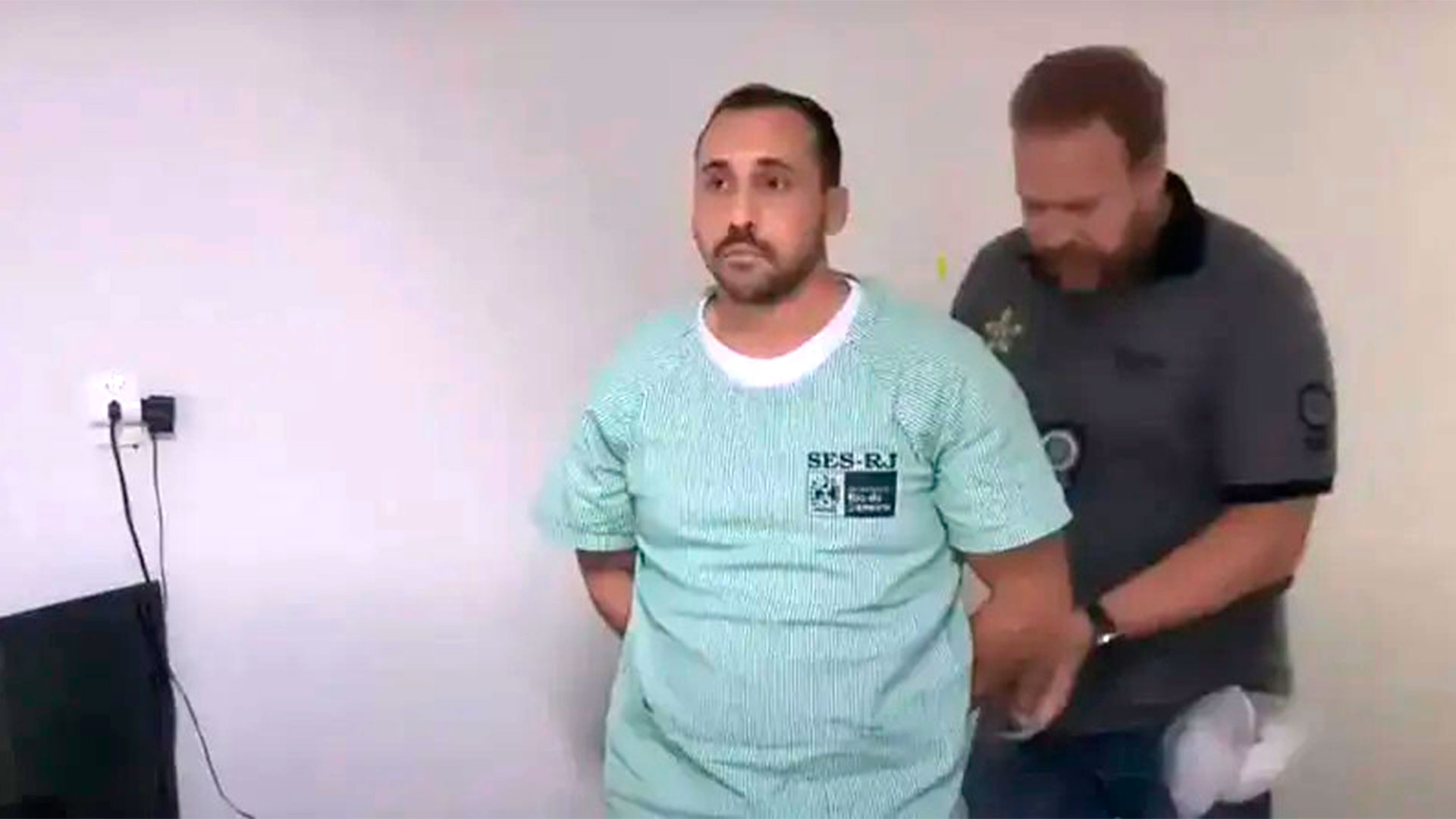 Giovanni Quintella Bezerra utilizó una gasa para limpiar la boca de la paciente a la que abusó y ese elemento ya está en manos de las fuerzas para su investigación