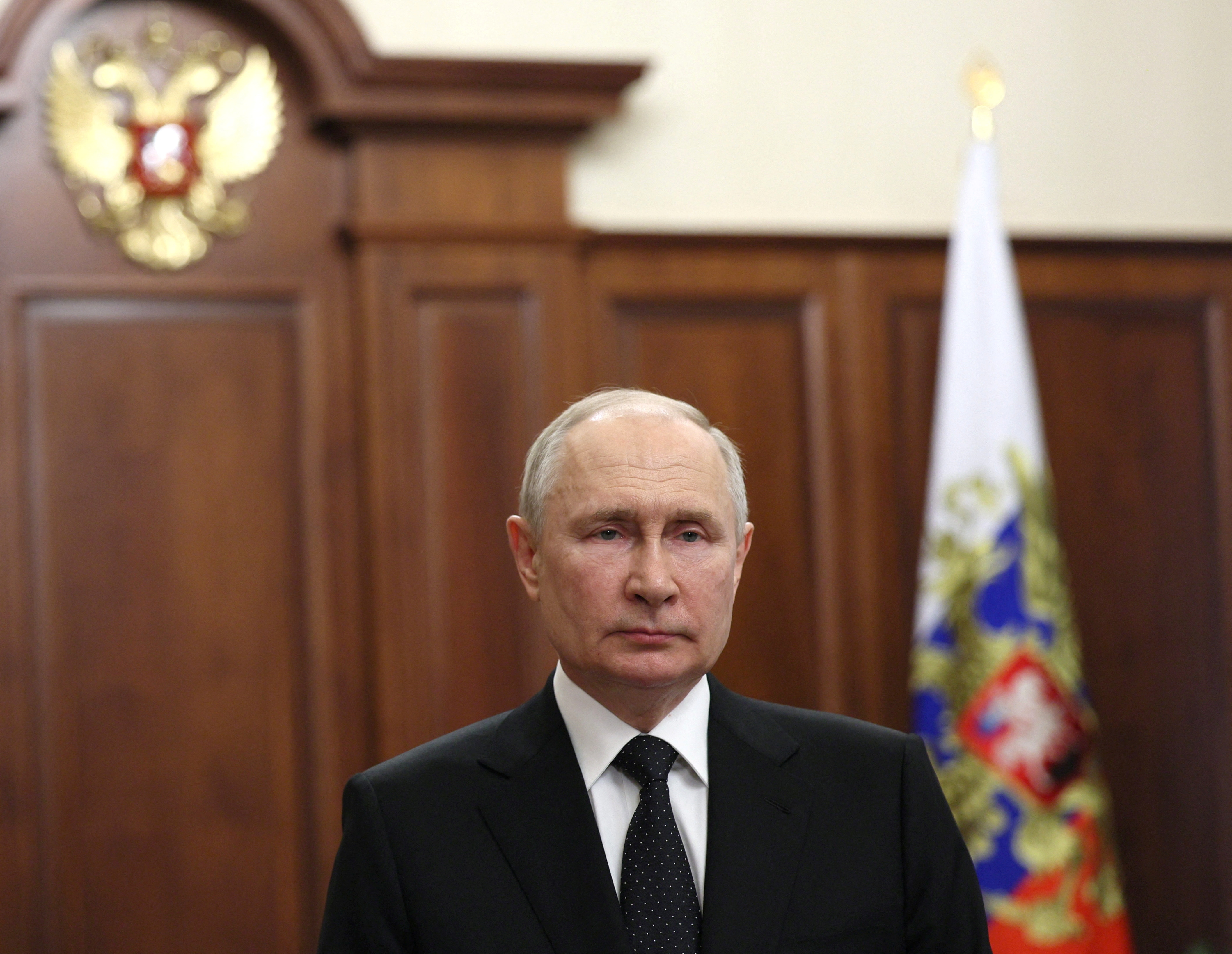 Putin se dirigió a la nación este lunes (Reuters)