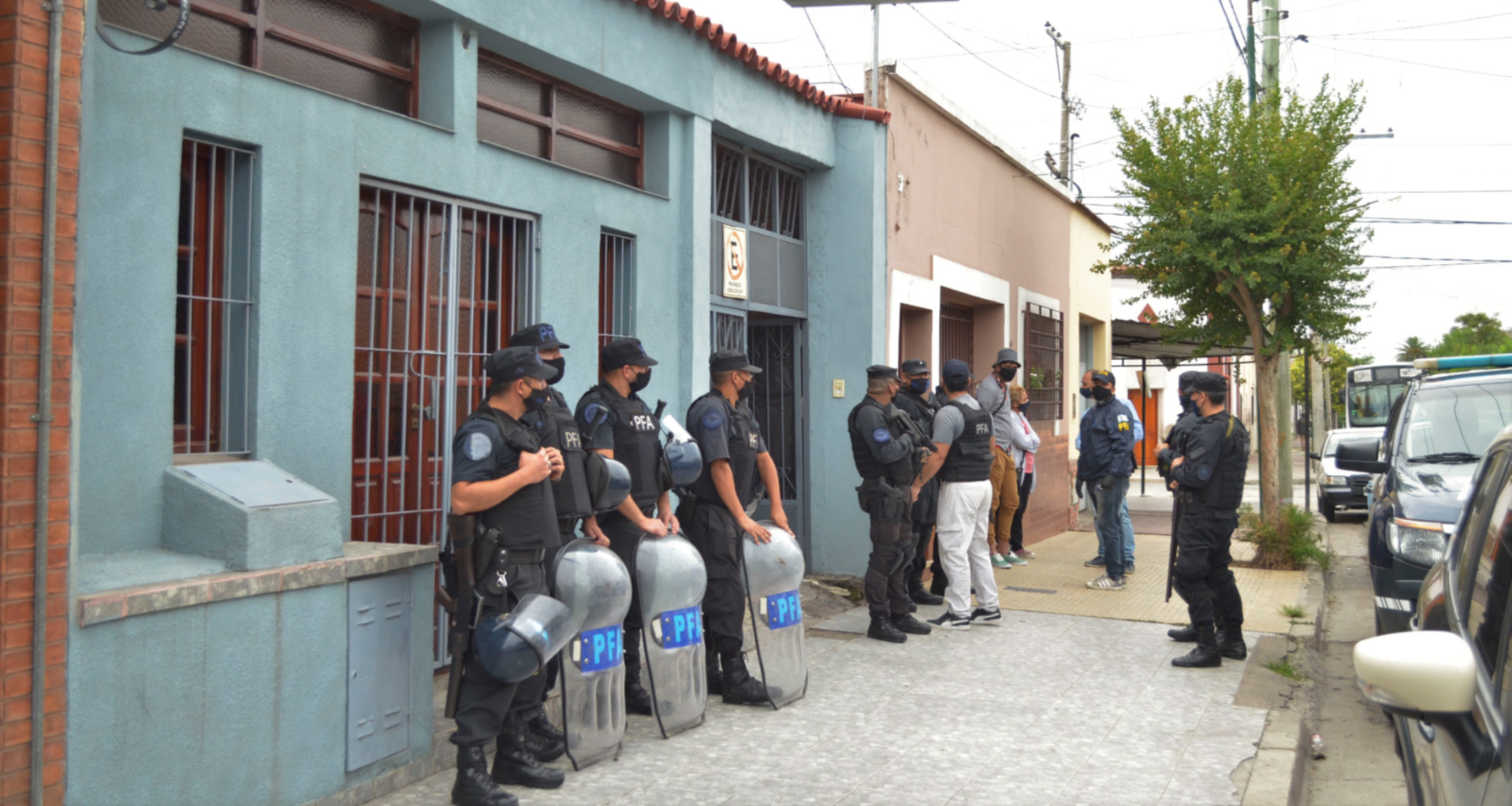 El rescate de las víctimas se dio tras 23 allanamientos en las provincias de Buenos Aires, Salta, Tucumán, Mendoza, Neuquén y Entre Ríos (Télam)