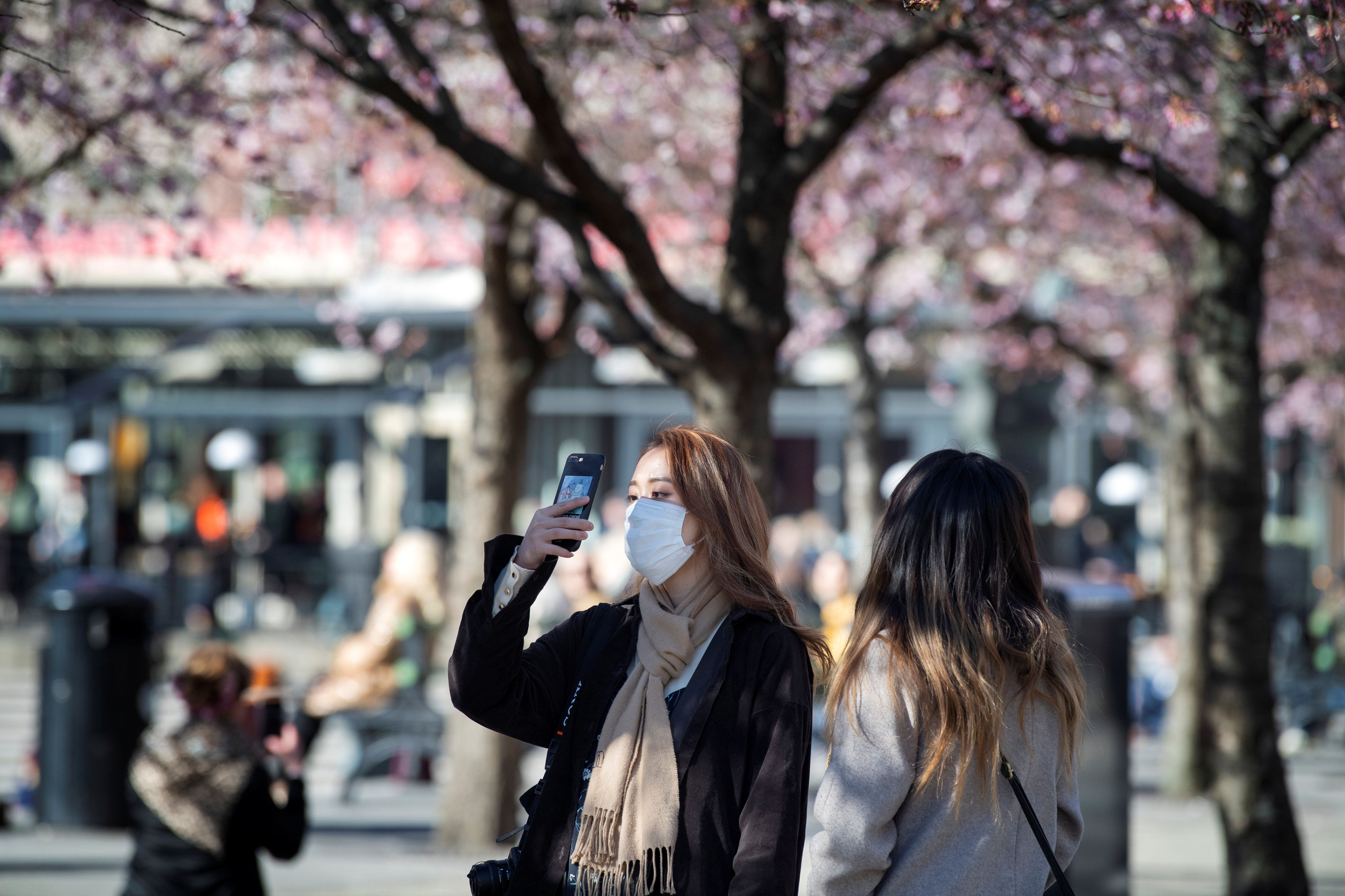 El paqrue Kungstradgarden donde fue hallada la bomba (TT News Agency/Jessica Gow via REUTERS)