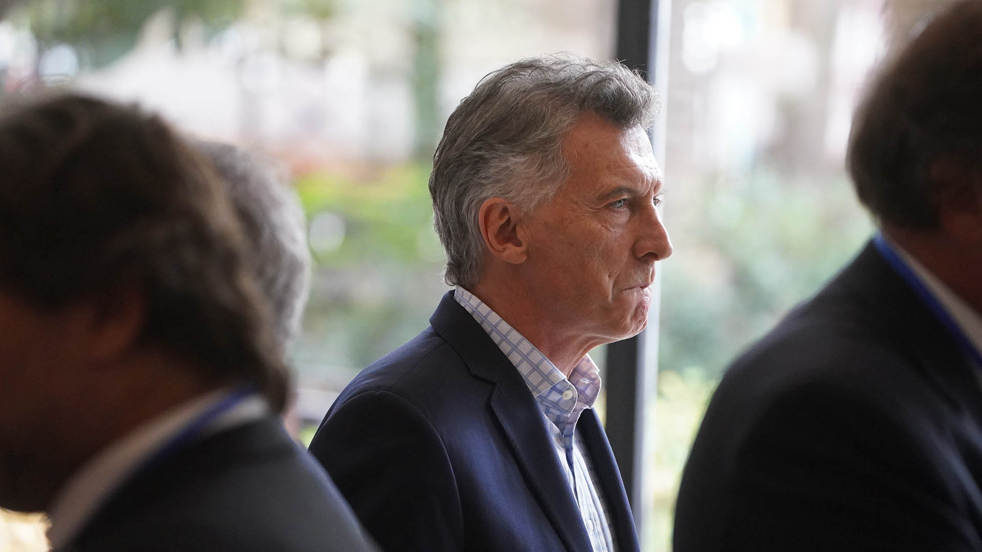 Mauricio Macri, en el almuerzo del Consejo Internacional de Comercio y Producción (Foto: Franco Fafasuli)