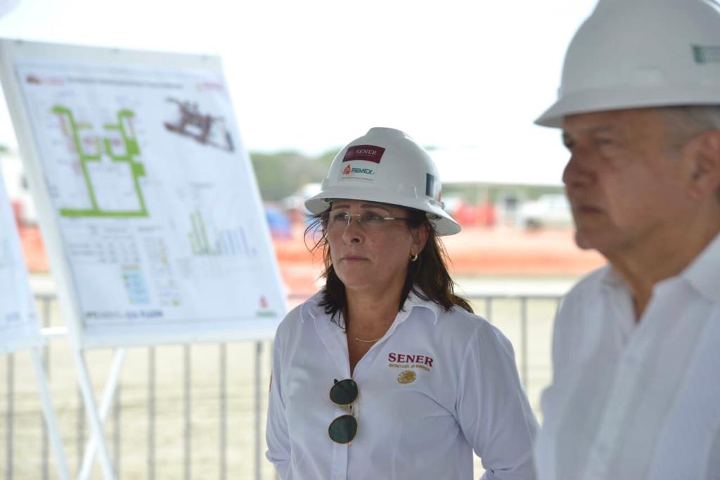 Rocío Nahle, titular de la cartera de Energía en el gobierno de AMLO (Foto: Cortesía Presidencia)