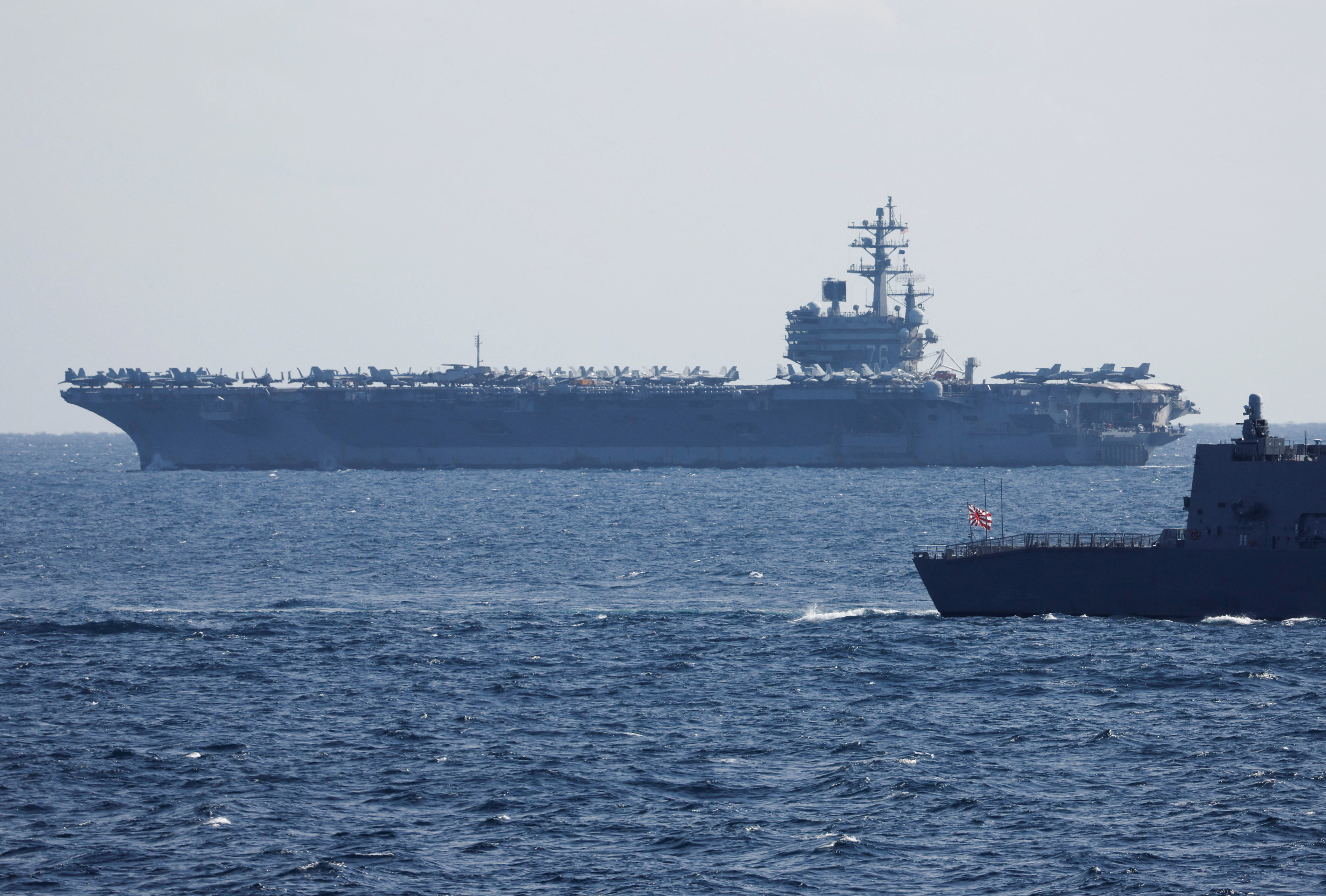 El USS Reagan (Reuters)