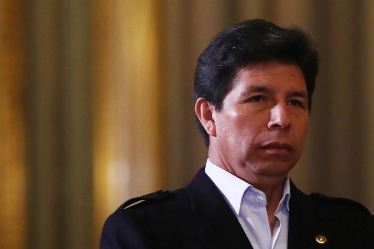 Pedro Castillo fue vacado por el Congreso tras dar un golpe de Estado el pasado 7 de diciembre.