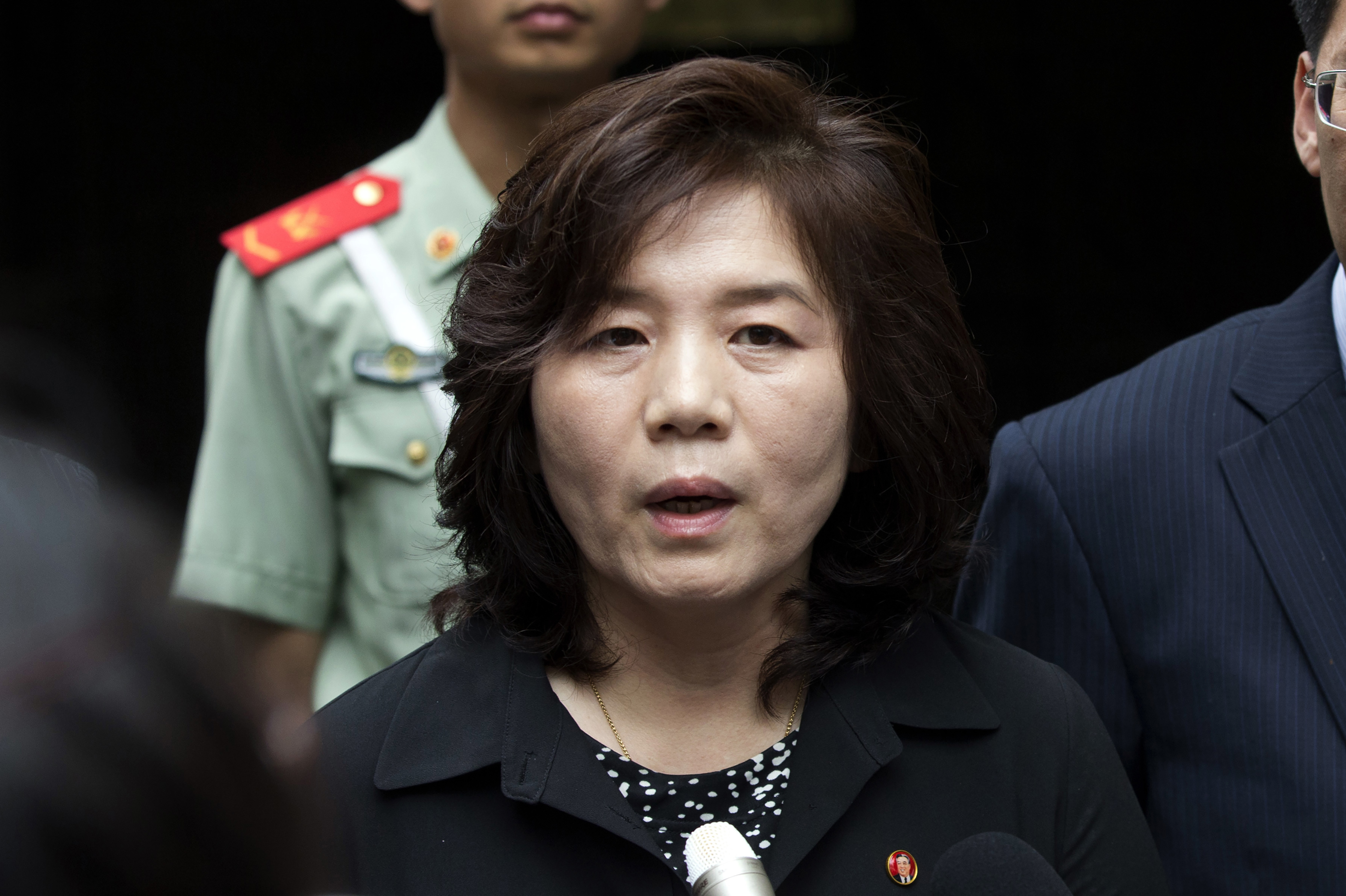 Choe Son Hui desestimó el pedido del G7 dado que Pyongyang se retiró del TNP hace más de 20 años (AP)