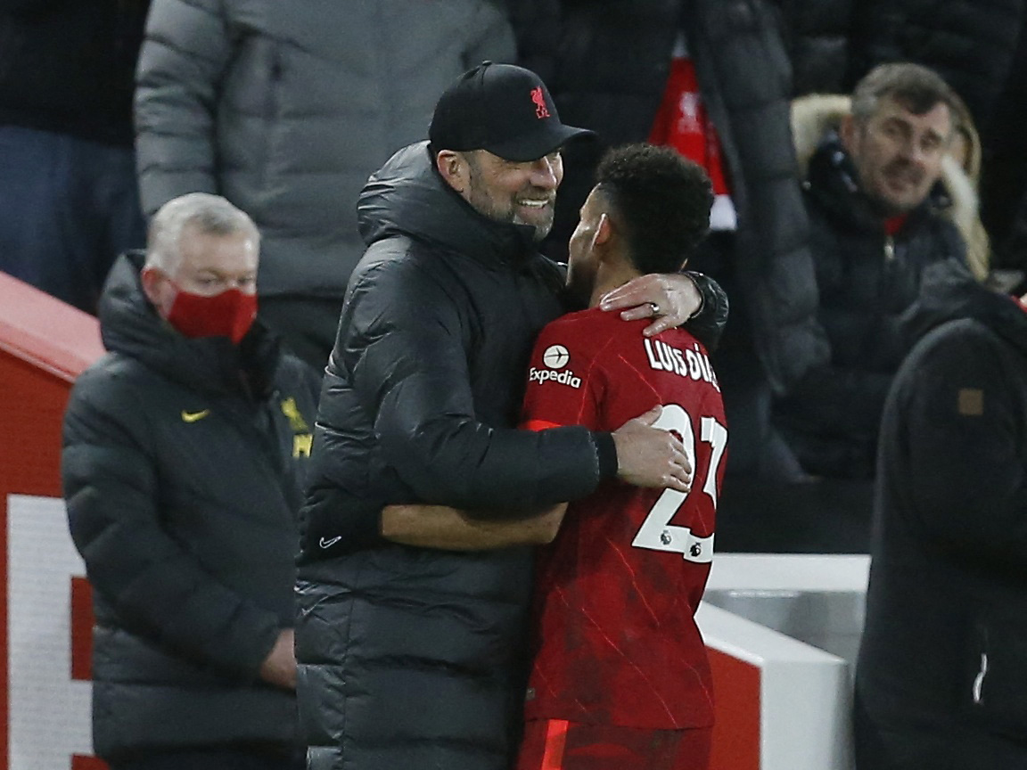 Jurgen Klopp praises 'top world level player' Luis Diaz after goal and  assist earns Liverpool win at Benfica - Eurosport