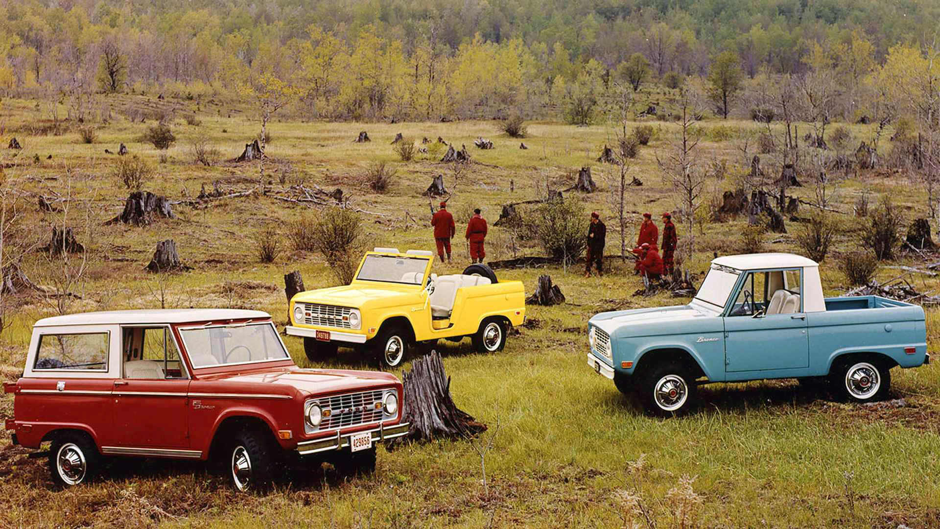 El primer Bronco tenía tres versiones. Se vendió desde 1966 a 1977