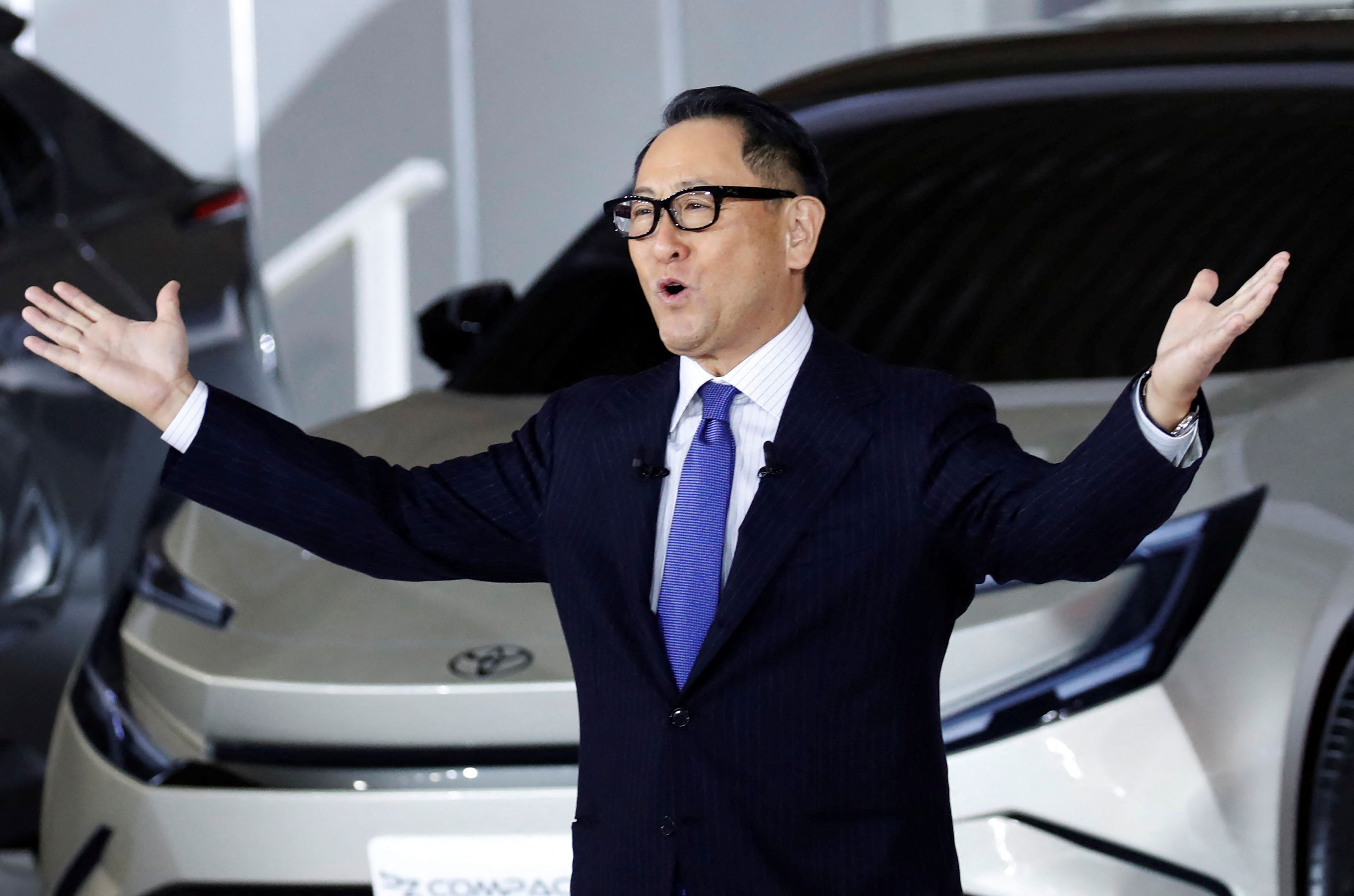 Ya no es solo Akio Toyoda quién defiende el hidrógeno. La frase que hizo famosa el CEO de Toyota, ya se repite en varios ámbitos: "El problema no es el motor de combustión interna. El problema es el carbono”. REUTERS/Kim Kyung-Hoon