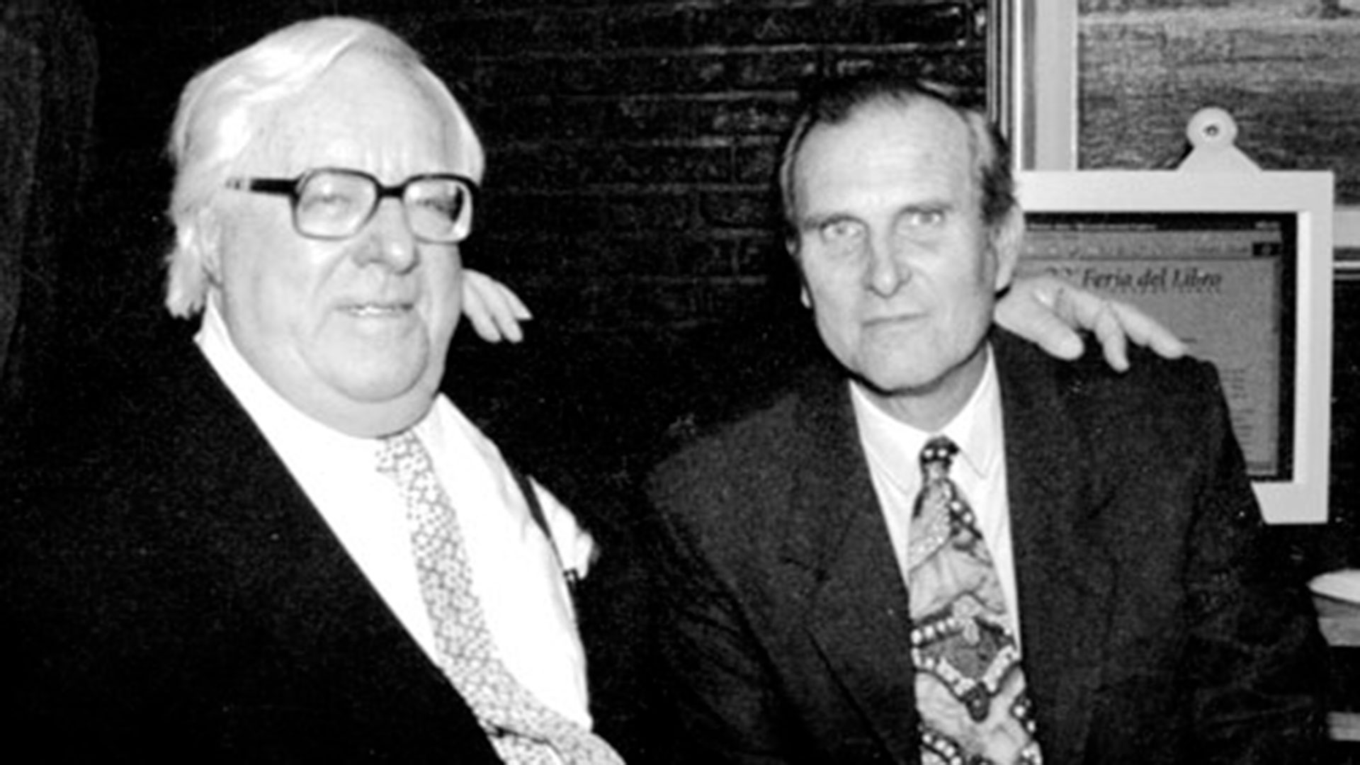 Pablo Capanna y Ray Bradbury en 1997 1 (pablocapanna.com.ar)