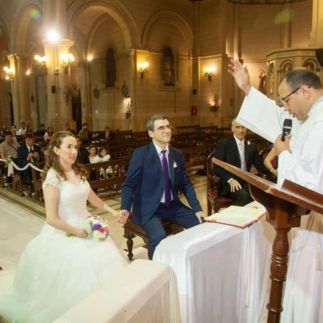Daniela y Jonatan se casaron en marzo de 2018, después de más de 10 años juntos y demostraron que no hay barreras para el amor.