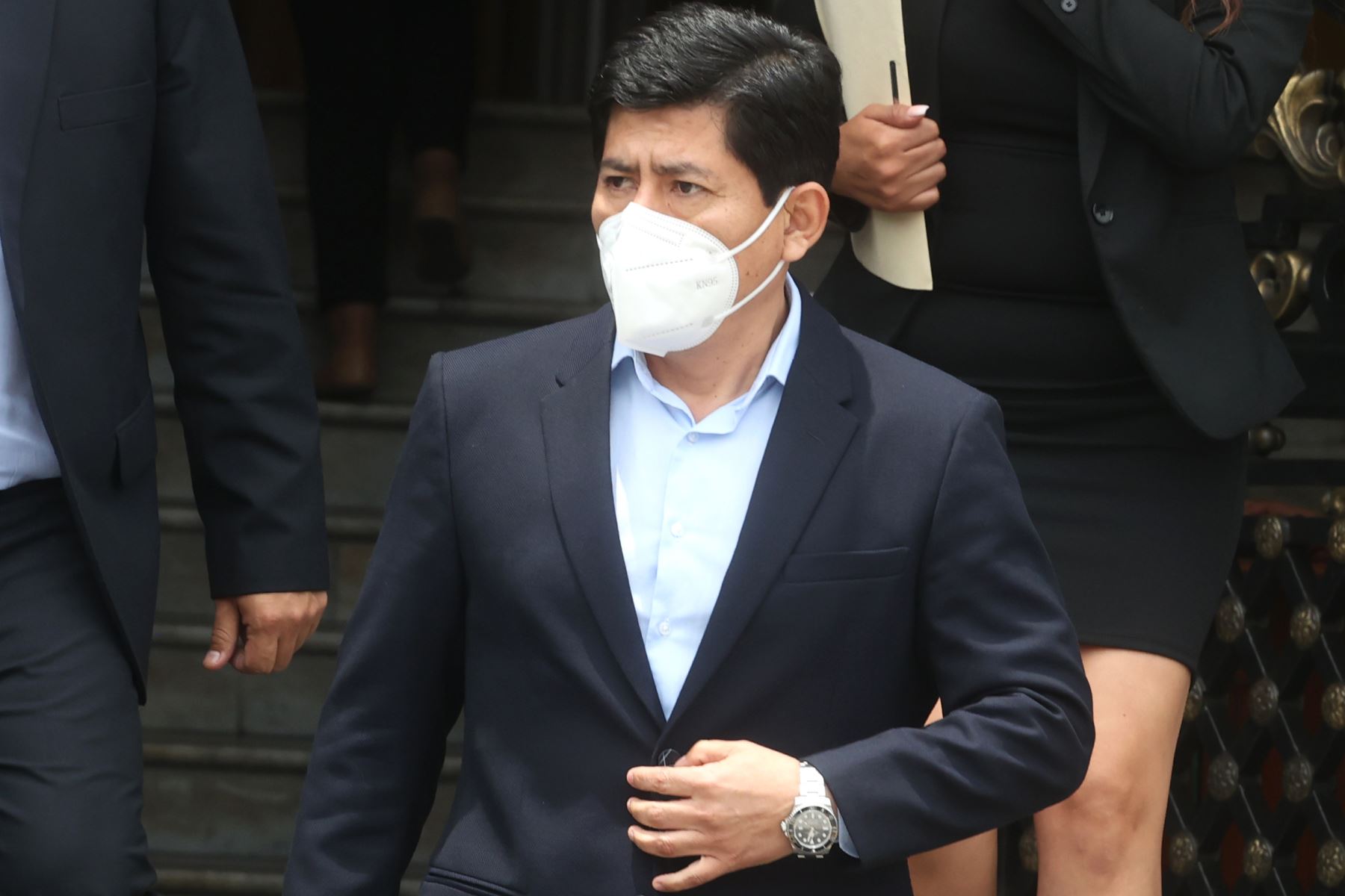 Zamir Villaverde non parteciperà a un mandato di comparizione con l'ufficio del procuratore generale questo martedì.  Foto: Ande