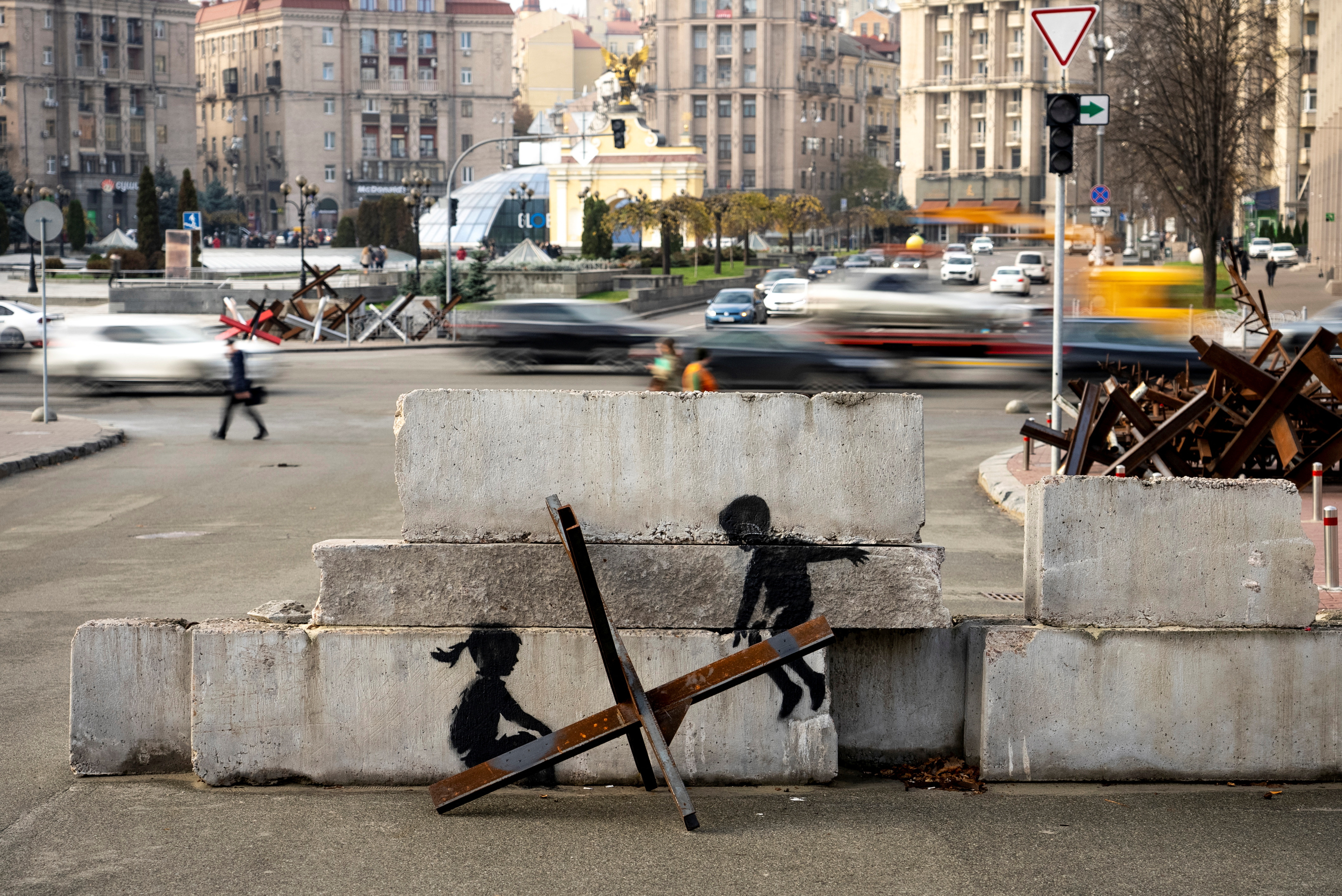 (Banksy/Reuters)