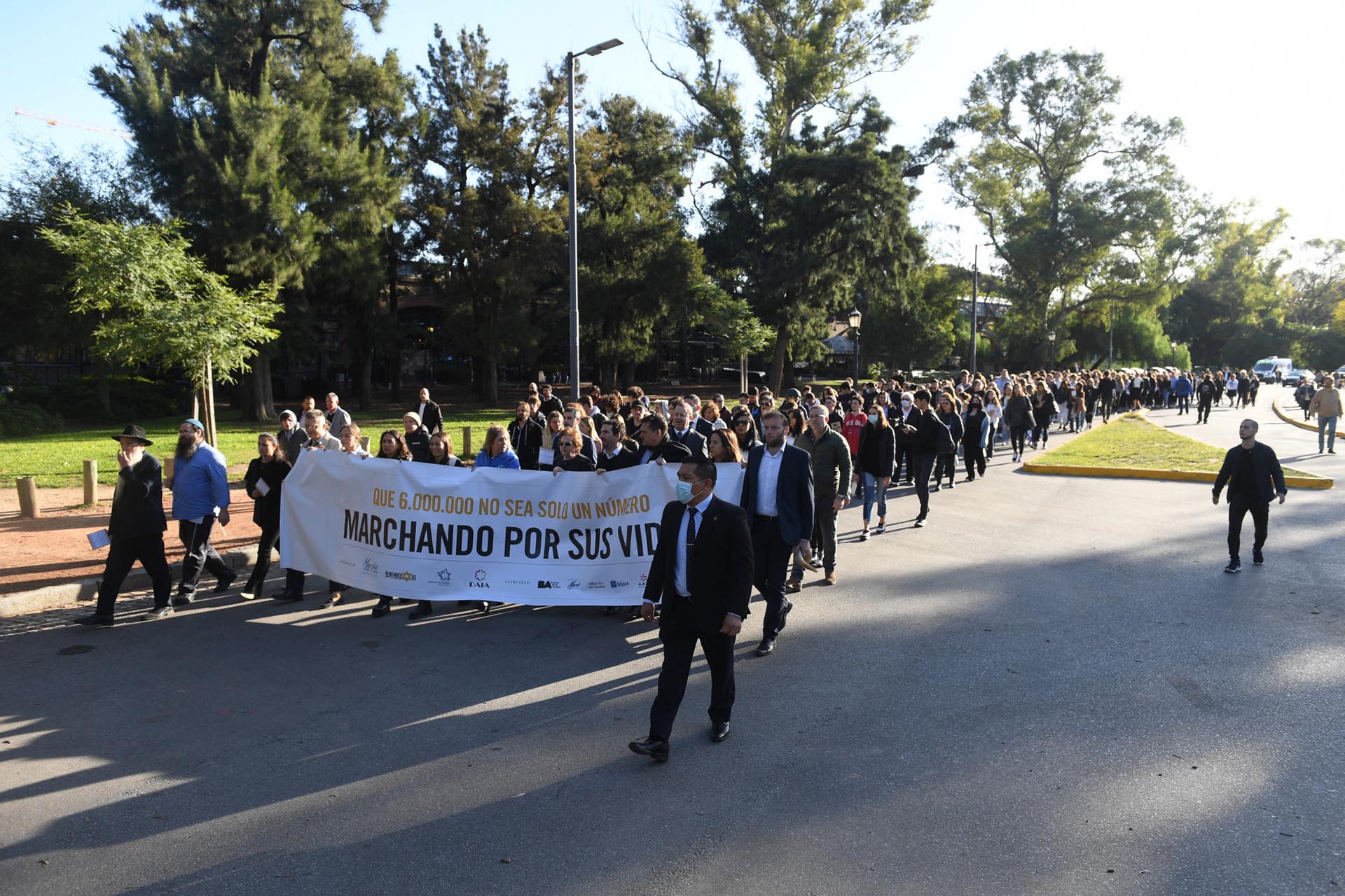 El acto se realizó en simultáneo con la histórica Marcha por la Vida de cada año llevada a cabo en Polonia