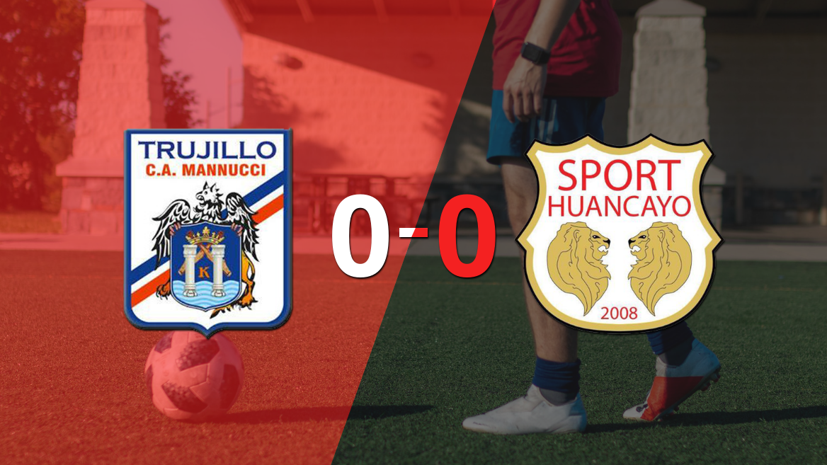 Carlos A. Mannucci y Sport Huancayo igualaron sin goles en el marcador