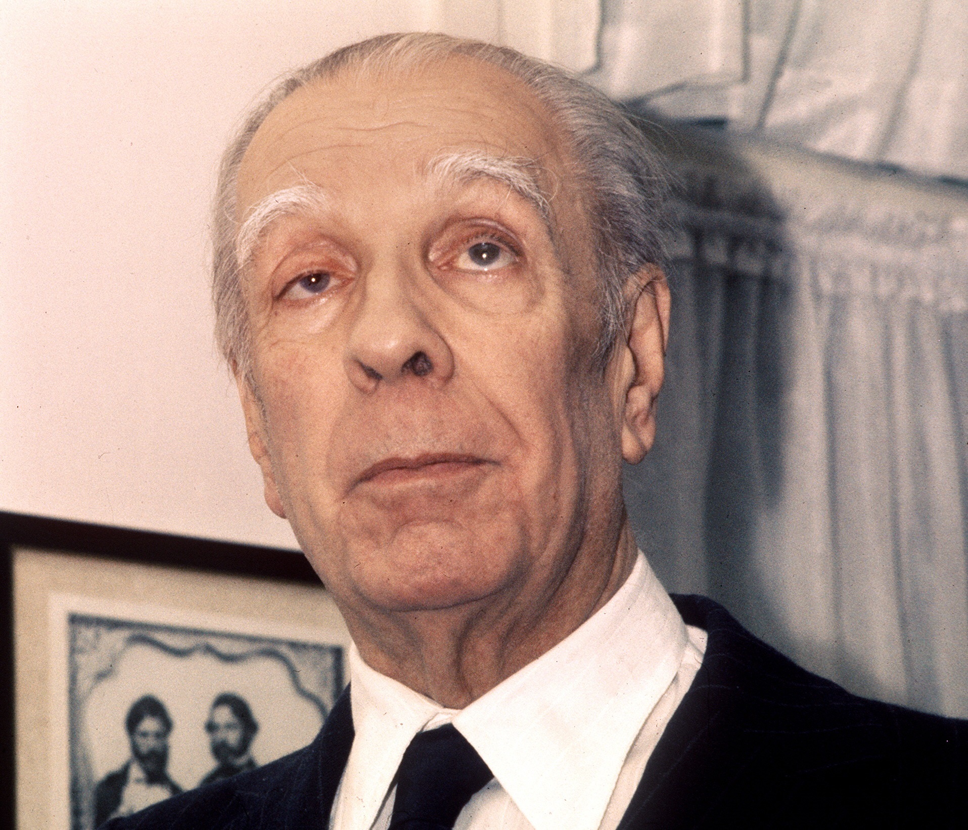 En la imagen un retrato sin fecha del legendario poeta y escritor argentino Jorge Luis Borges. EFE/ER/Archivo
