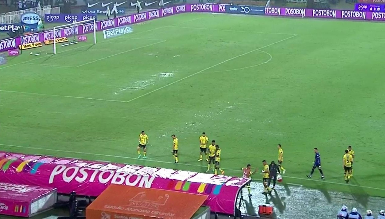 Suspendido el encuentro entre Atlético Nacional y Alianza Petrolera por lluvia en Medellín
