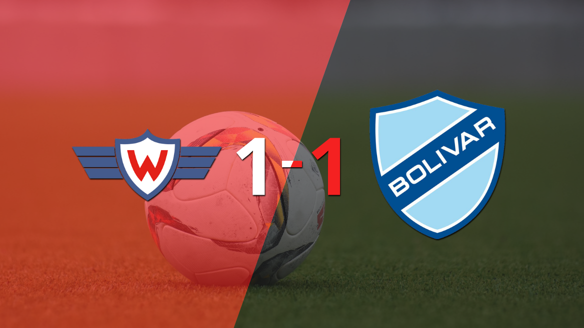 Wilstermann y Bolívar se repartieron los puntos en un 1 a 1