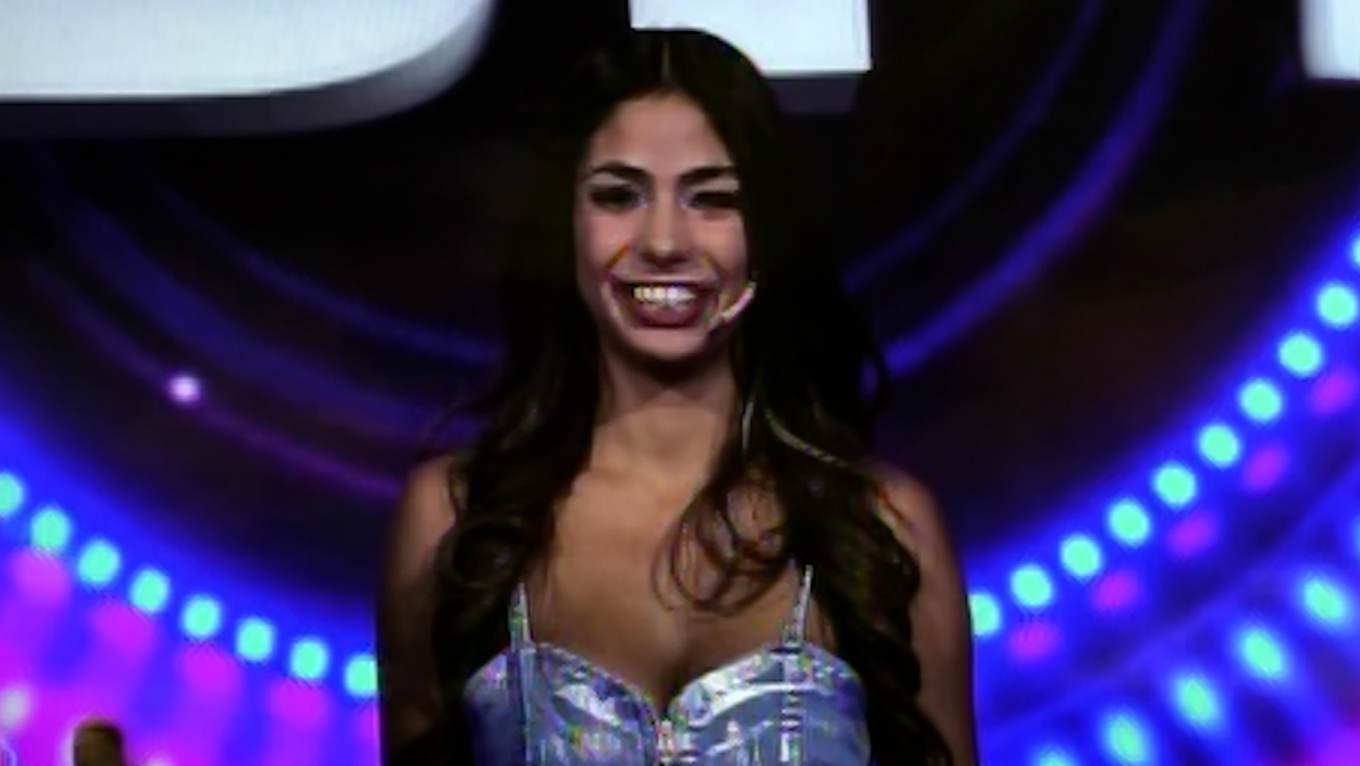 Daniela entró a dejarles un mensaje a los participantes de Gran Hermano (Foto: Gran Hermano, Telefe)