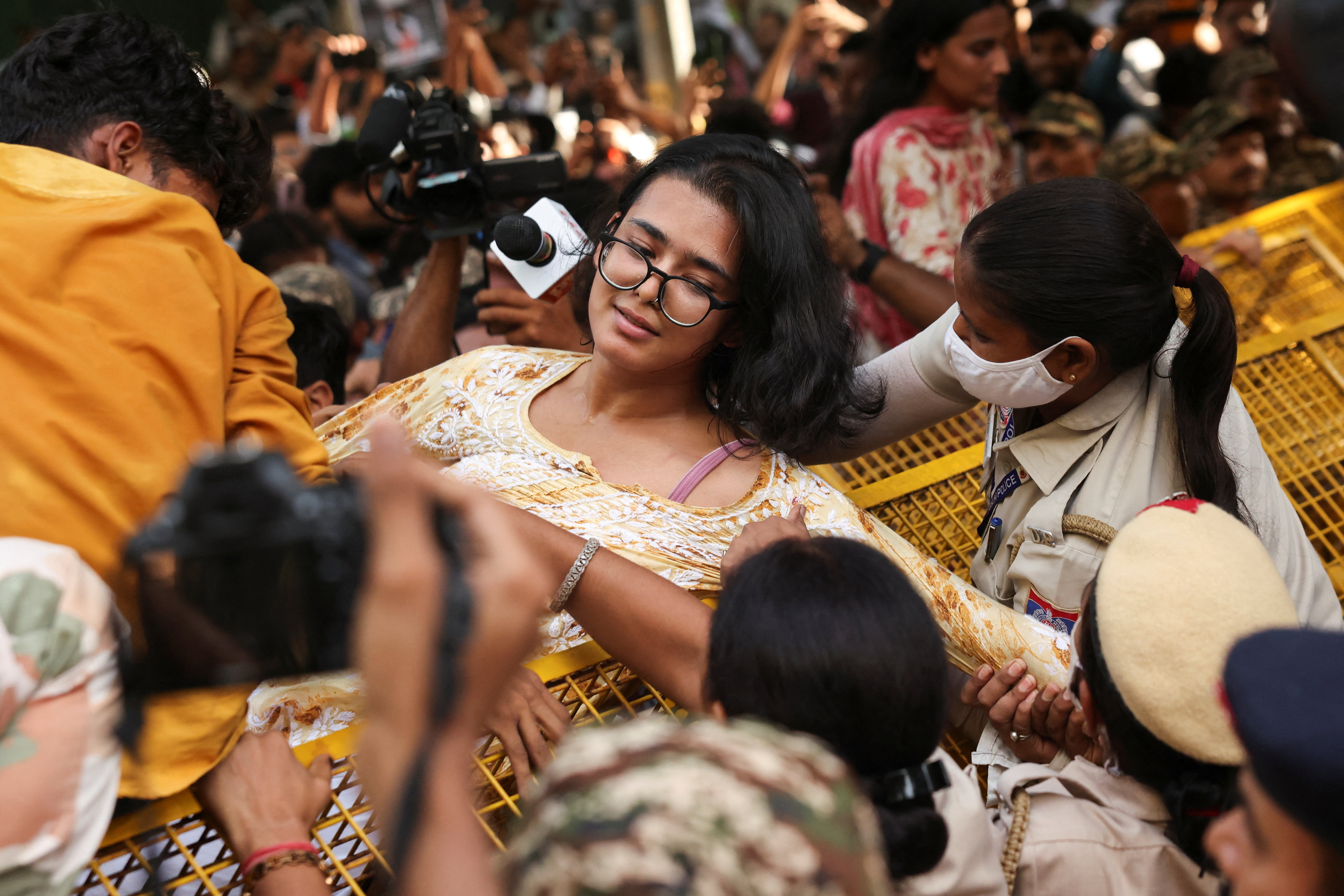 Los jóvenes de India se ponen en la línea de fuego para ser escuchados