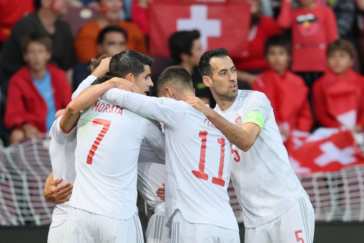 Gol de España: Sarabia anotó ante Suiza por la UEFA Nations League