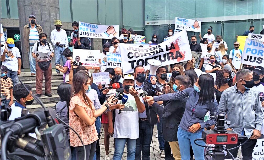 Protestas en Venezuela contra las torturas por parte del DGCIM y el SEBIN/Archivo