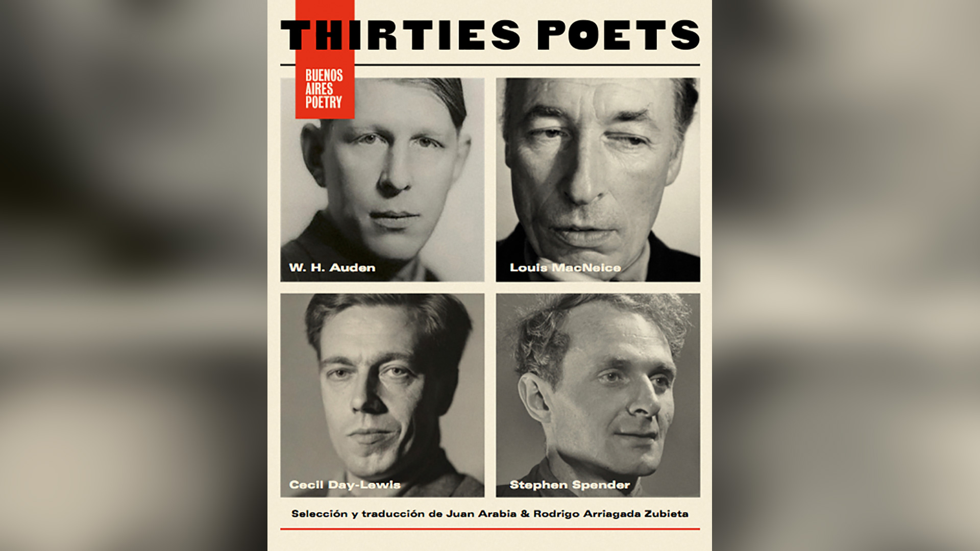  “Thirties poets” (Buenos Aires Poetry), selección y traducción de Juan Arabia y Rodrigo Arriagada Zubieta 