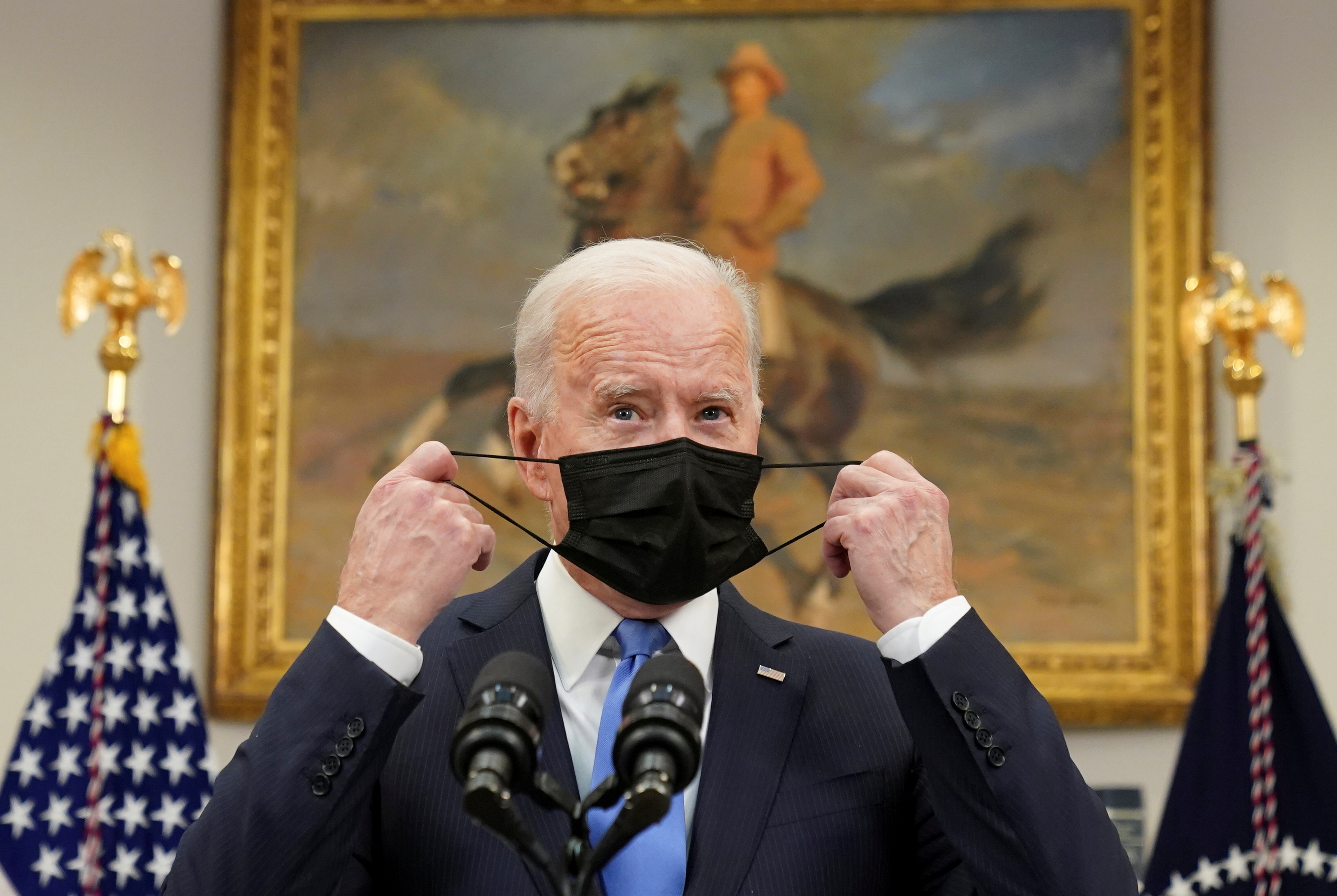 Joe Biden, en la Casa Blanca (Reuters)
