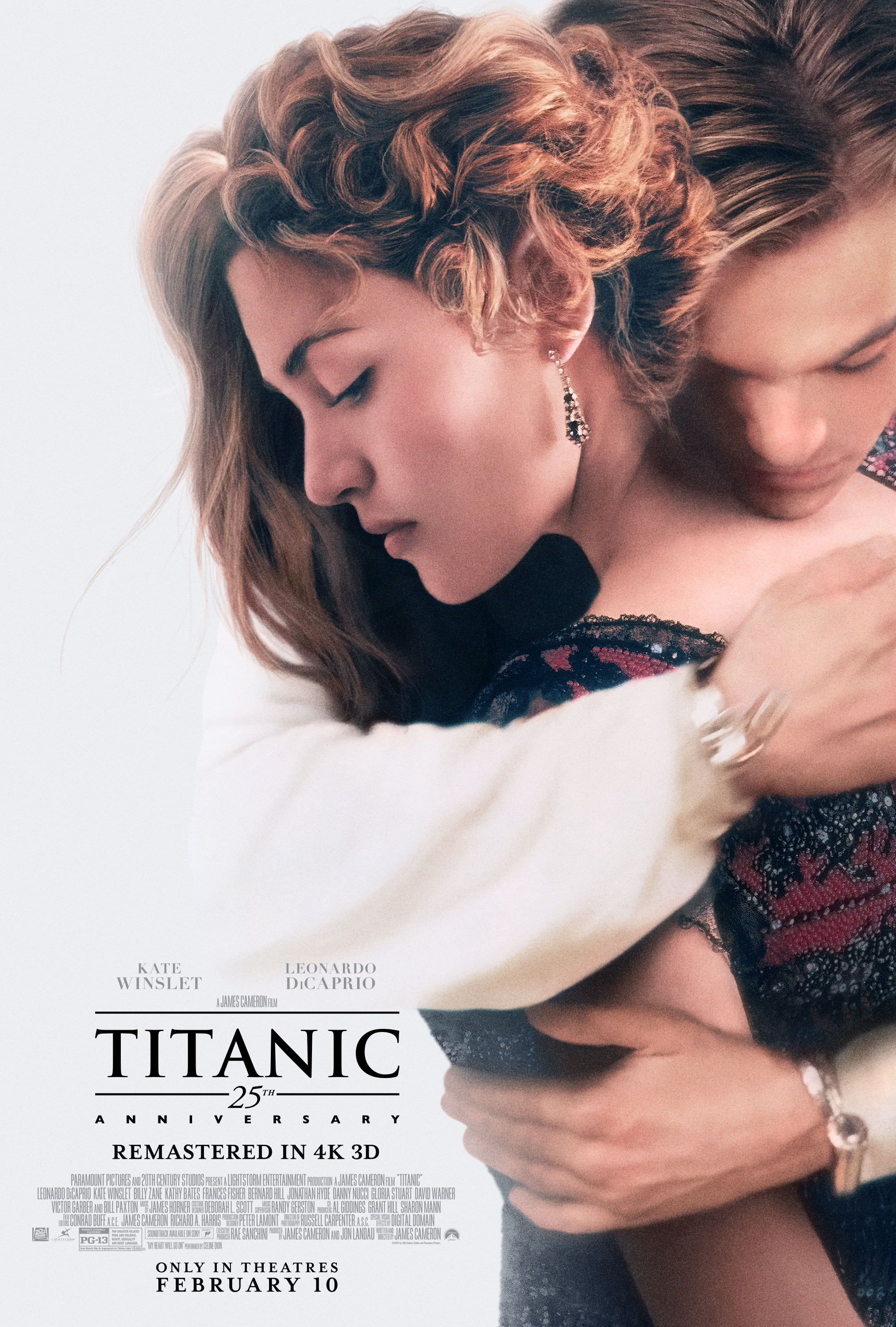 El poster del relanzamiento de "Titanic" a 25 años de su estreno