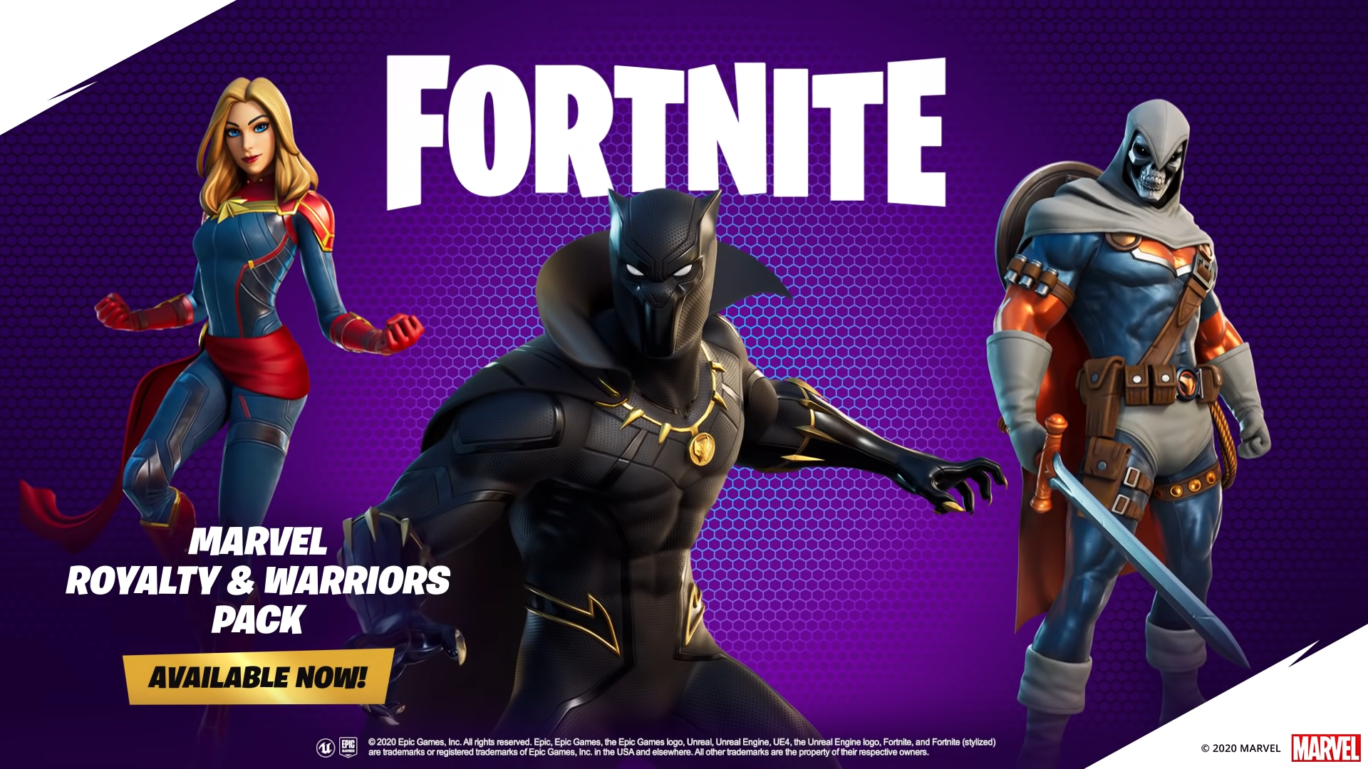 Black Panther, Capitana Marvel y Taskmaster ya disponibles en Fortnite -  Infobae